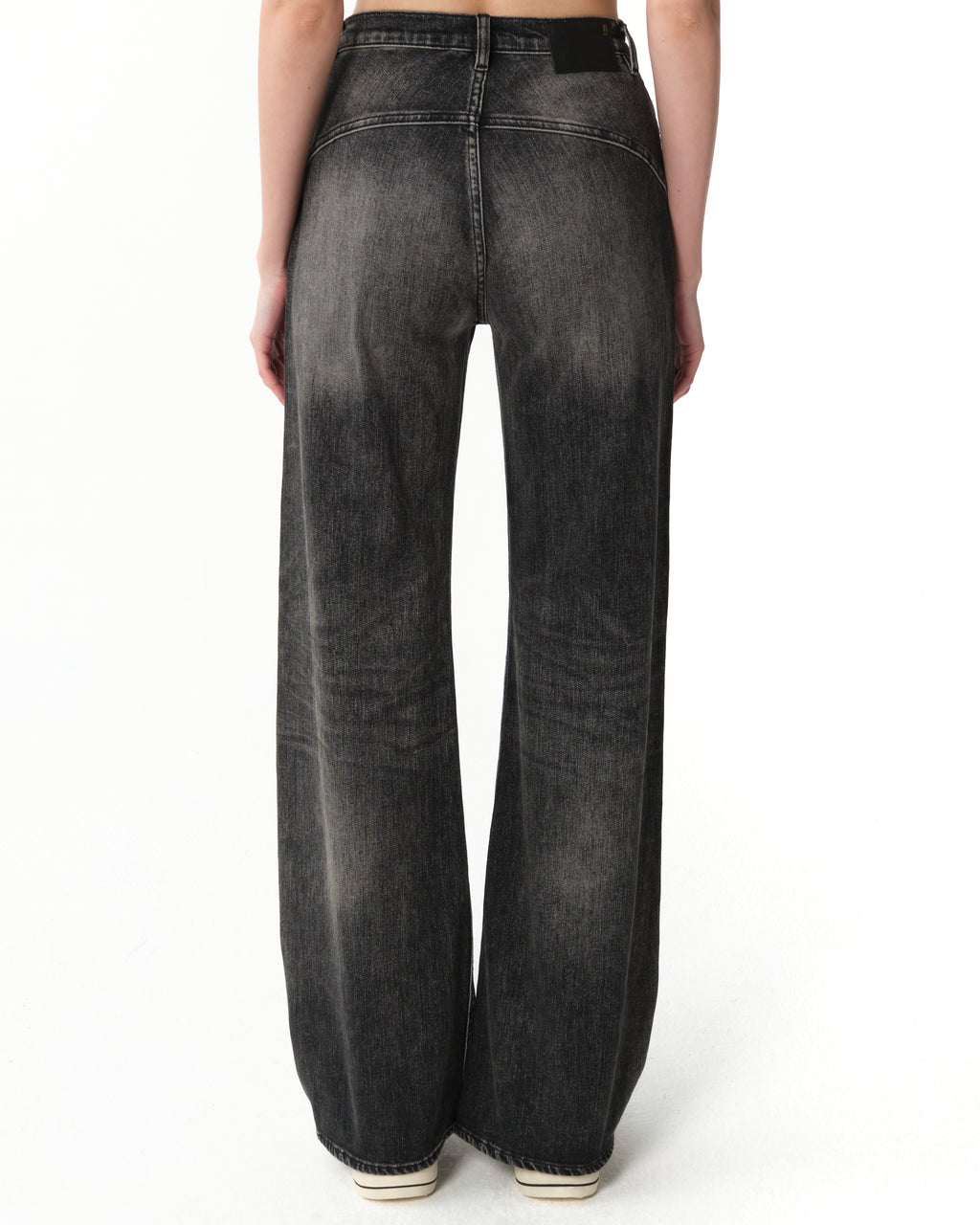 Twisted Seam Flare Jeans