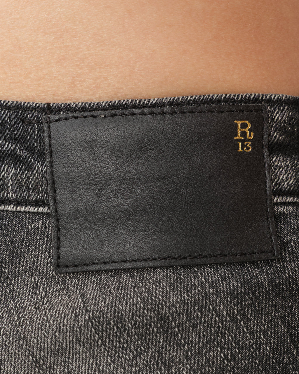Twisted Seam Flare Jeans