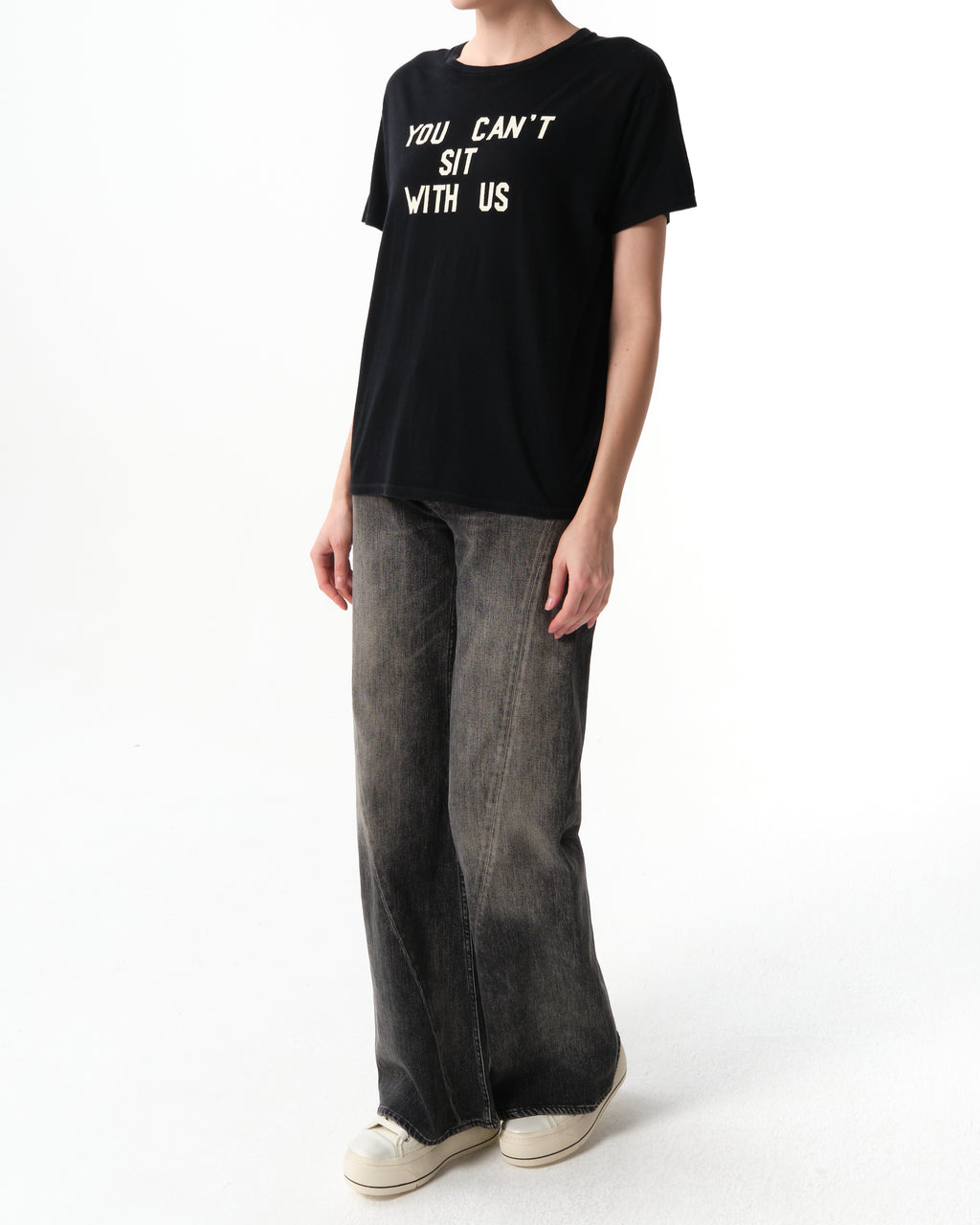 Twisted Seam Flare Jeans
