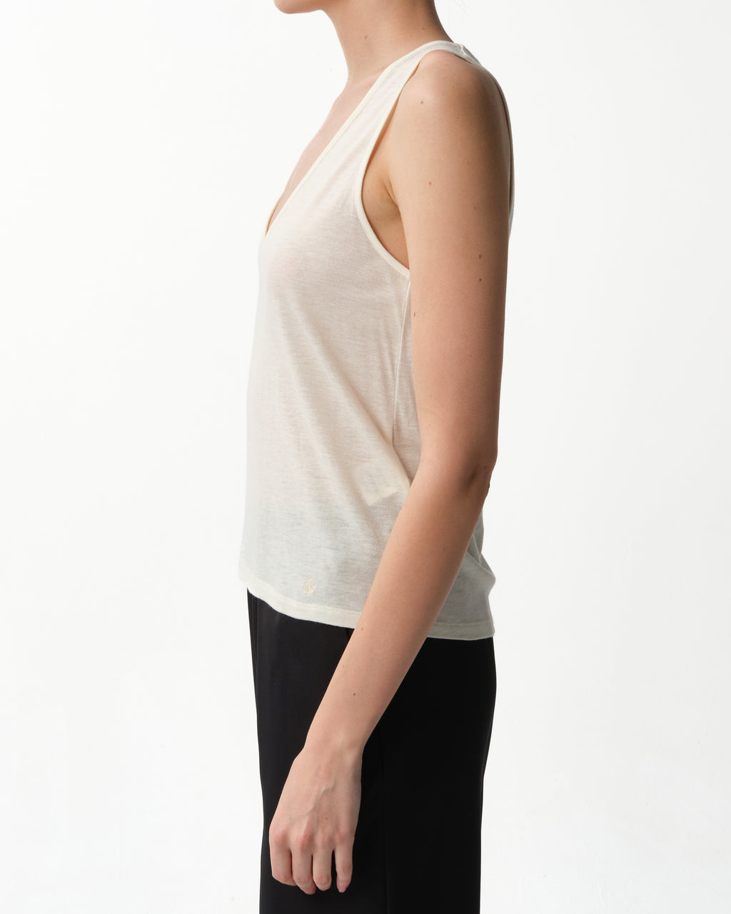 Albia Loose-Fit U-Neck Tank Top