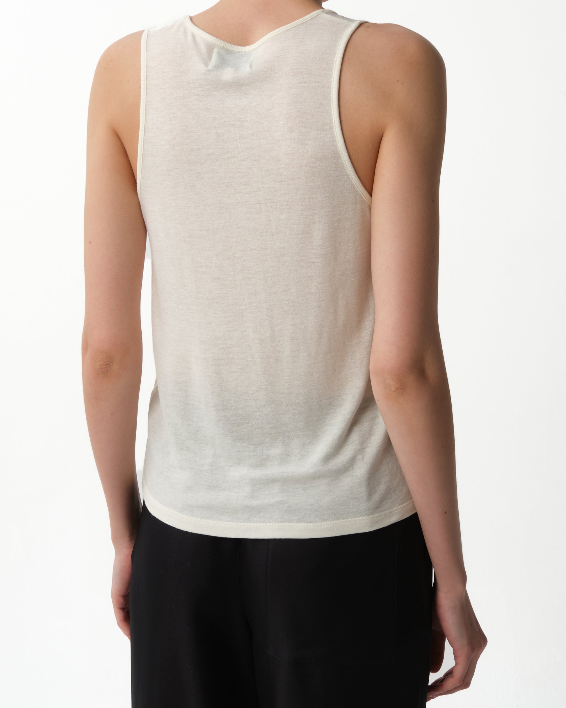 Albia Loose-Fit U-Neck Tank Top