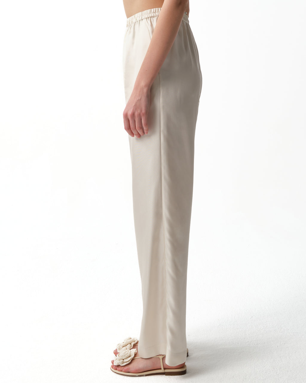 Alera Silk Twill Trousers