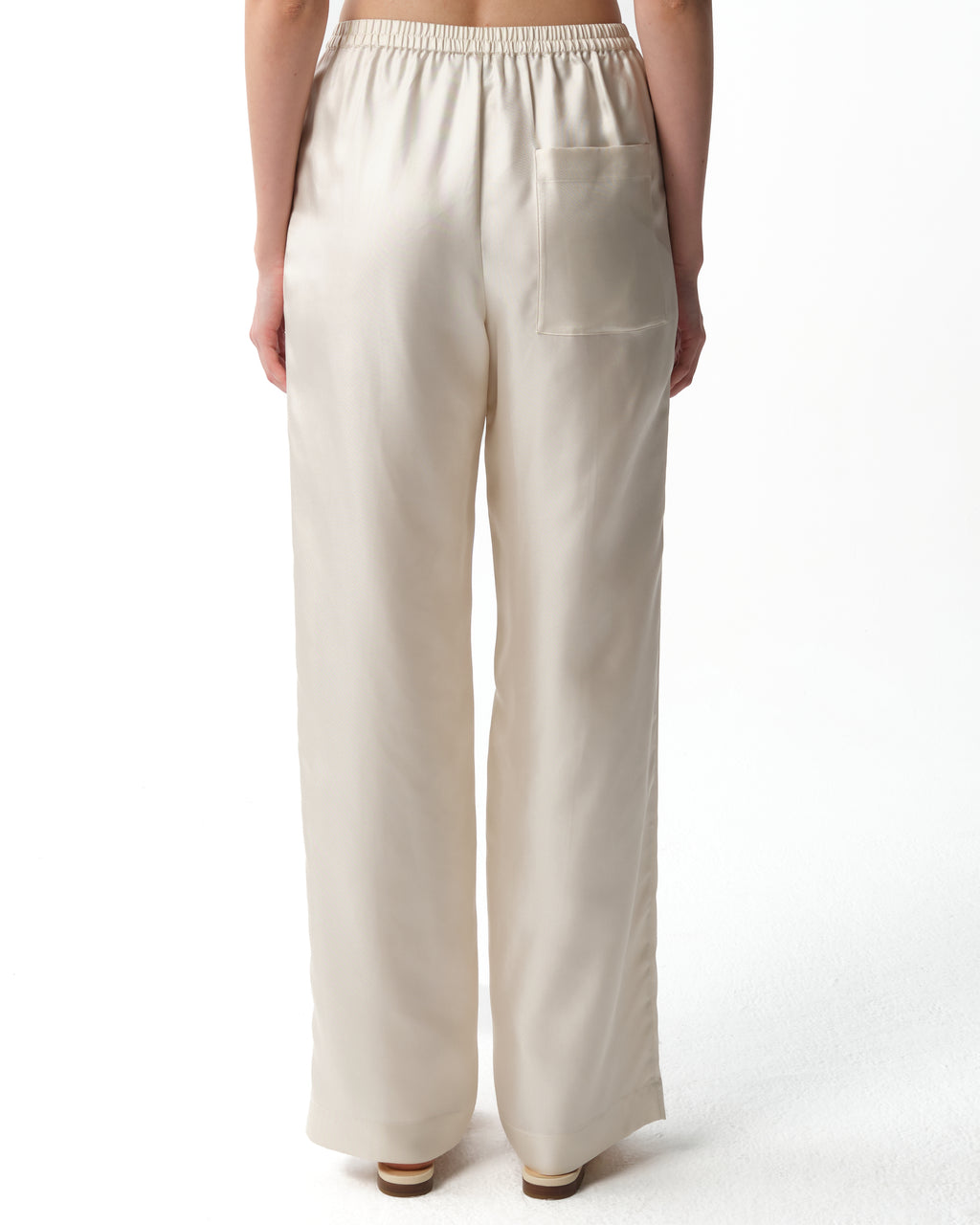 Alera Silk Twill Trousers