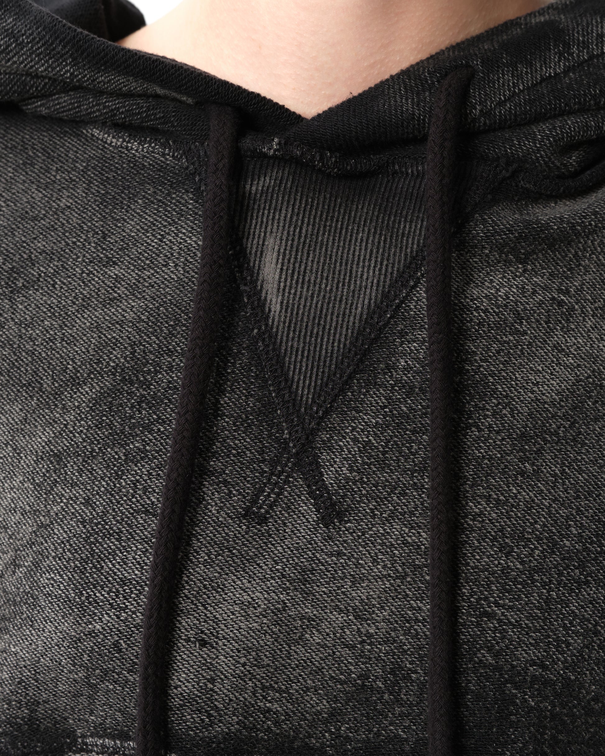 Washed-Effect Hoodie
