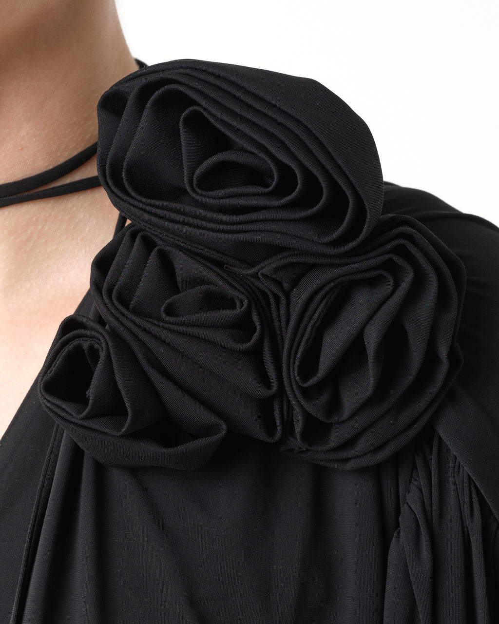 Classic Flower Blouse in Jersey