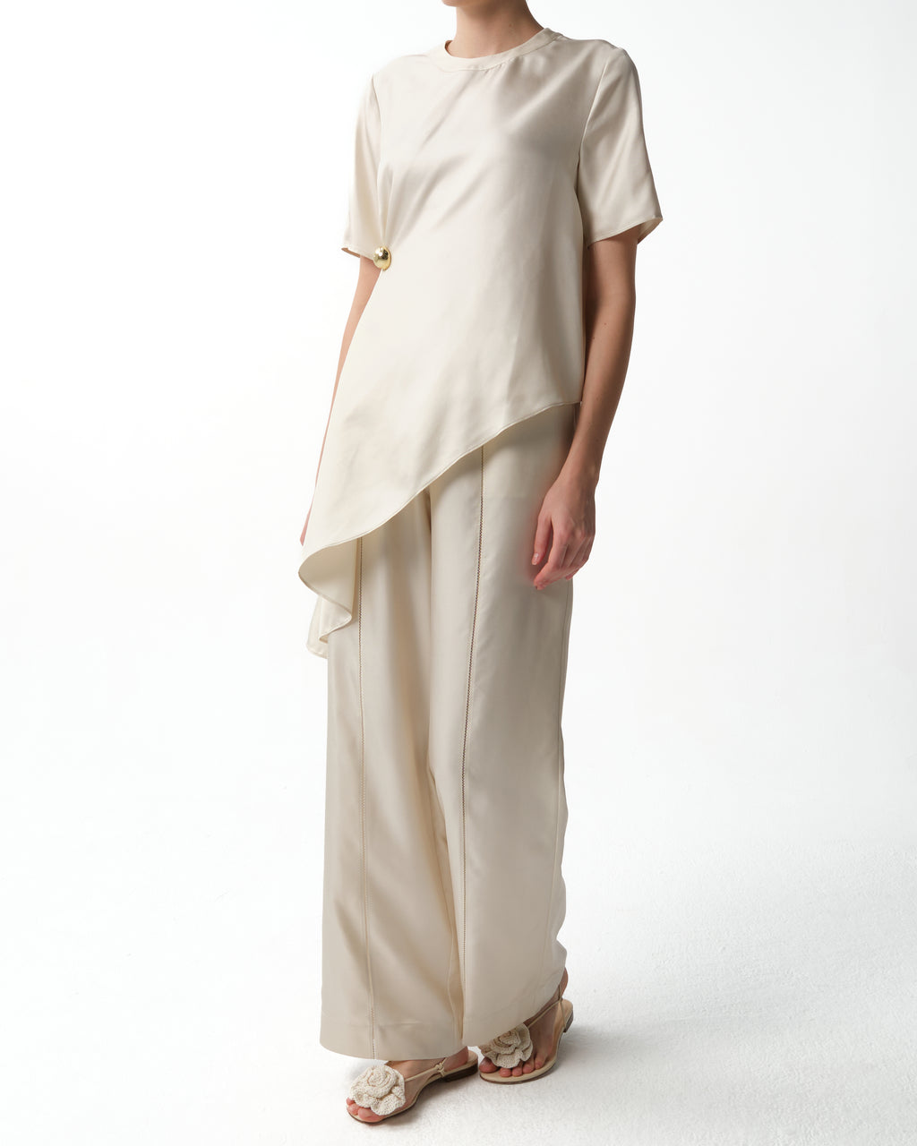 Lars Lace-Stitch Trousers