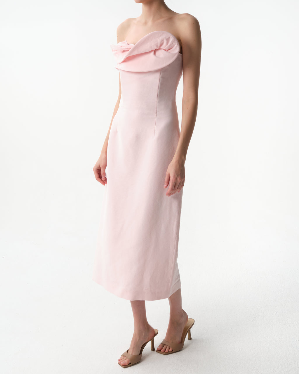 Silk Bustier Dress