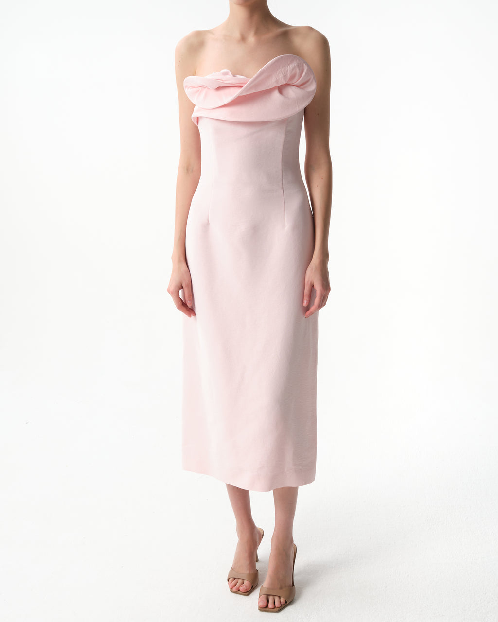 Silk Bustier Dress