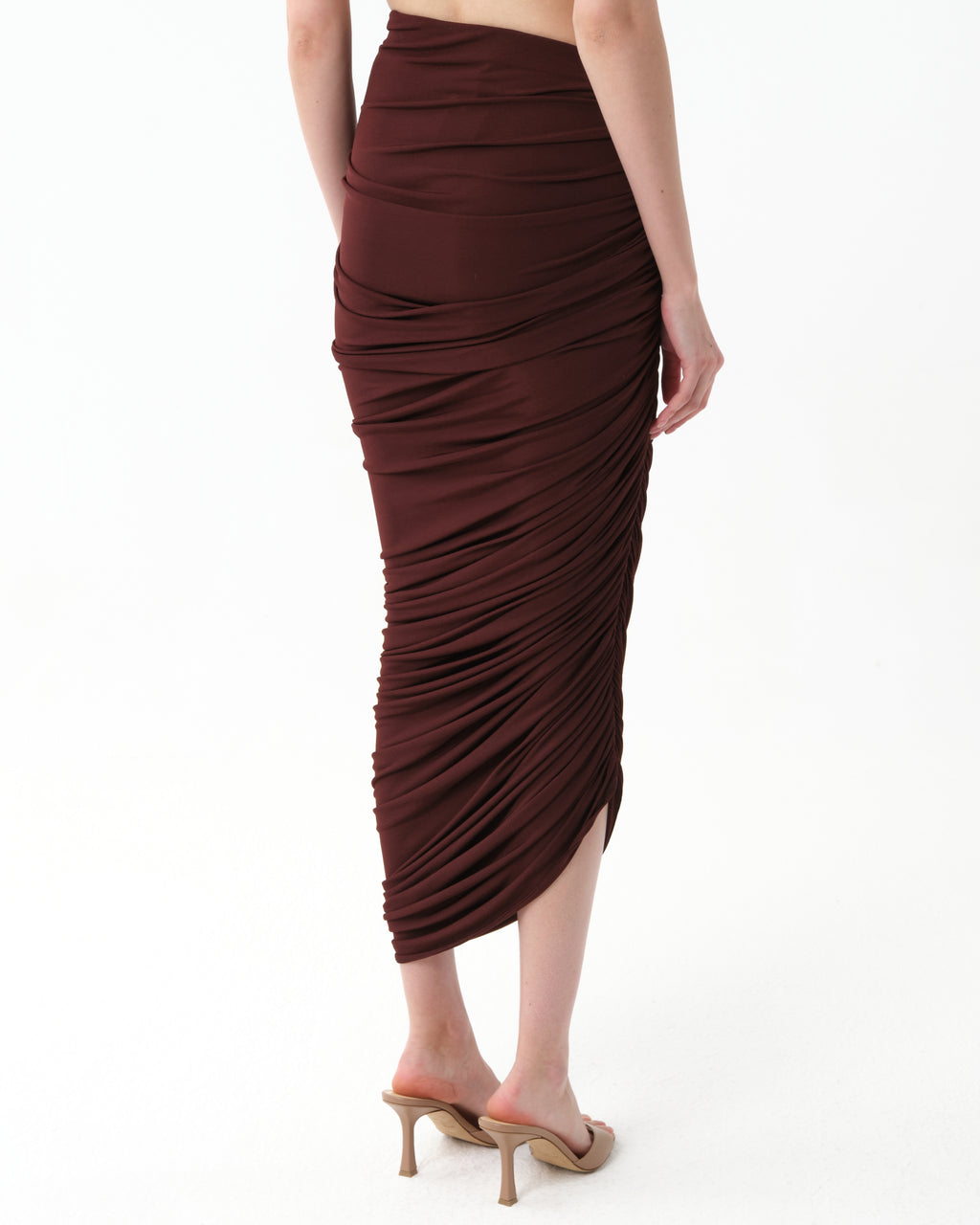Asymmetric Maxi Skirt