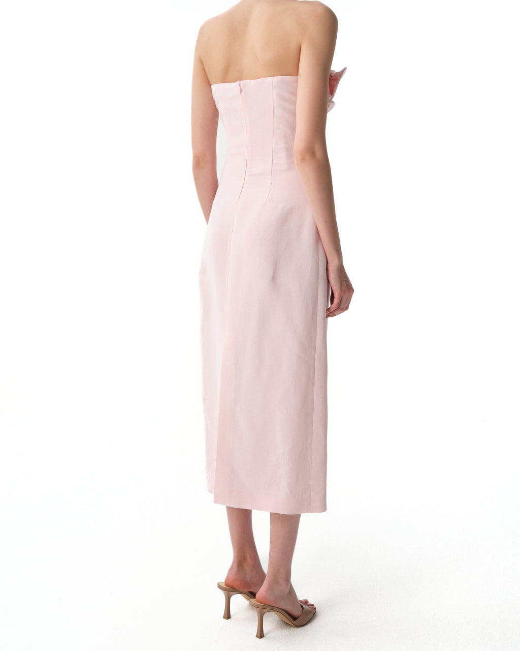 Silk Bustier Dress