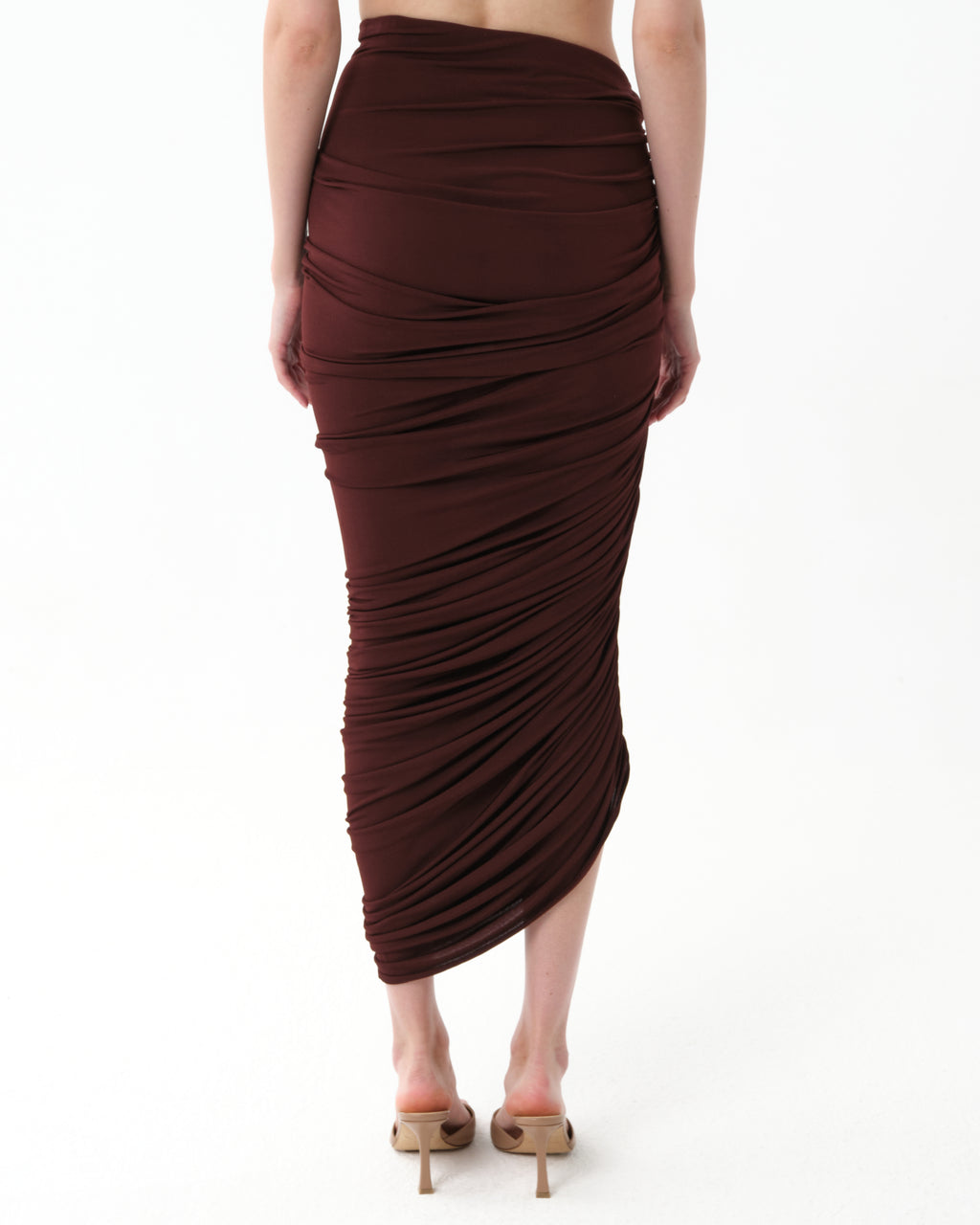 Asymmetric Maxi Skirt