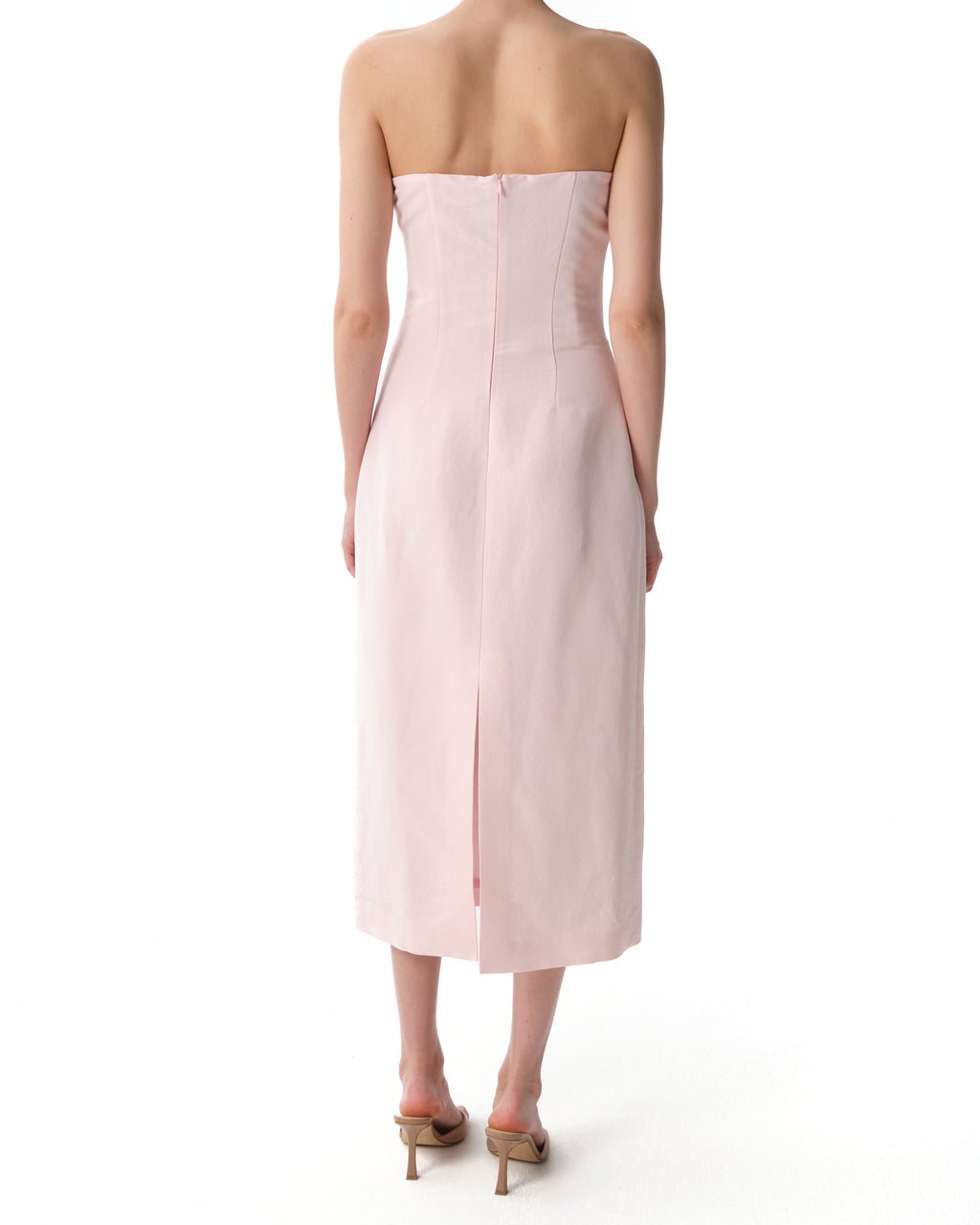 Silk Bustier Dress
