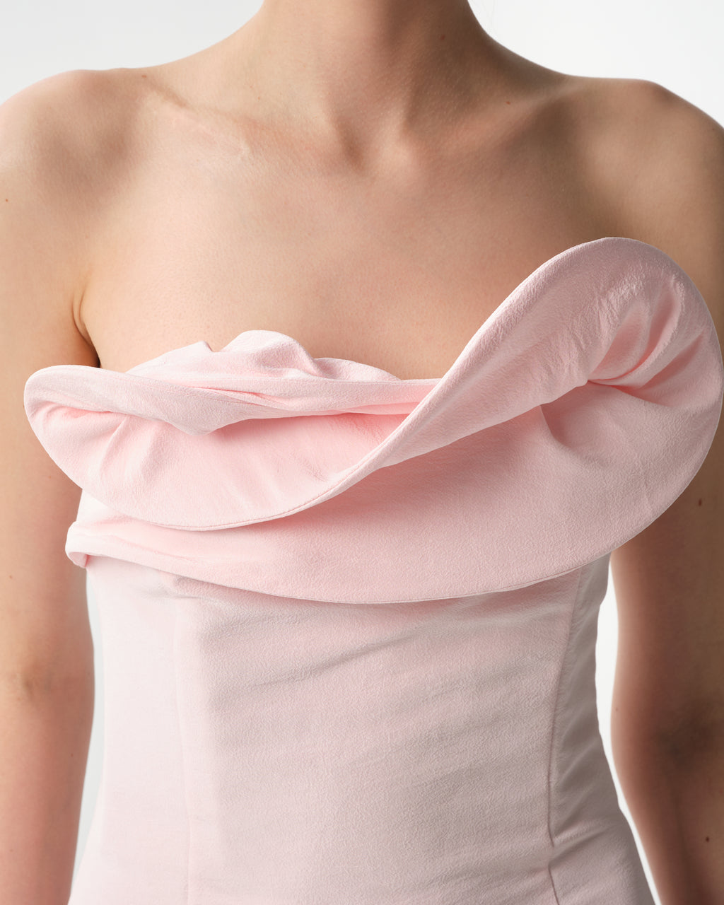 Silk Bustier Dress