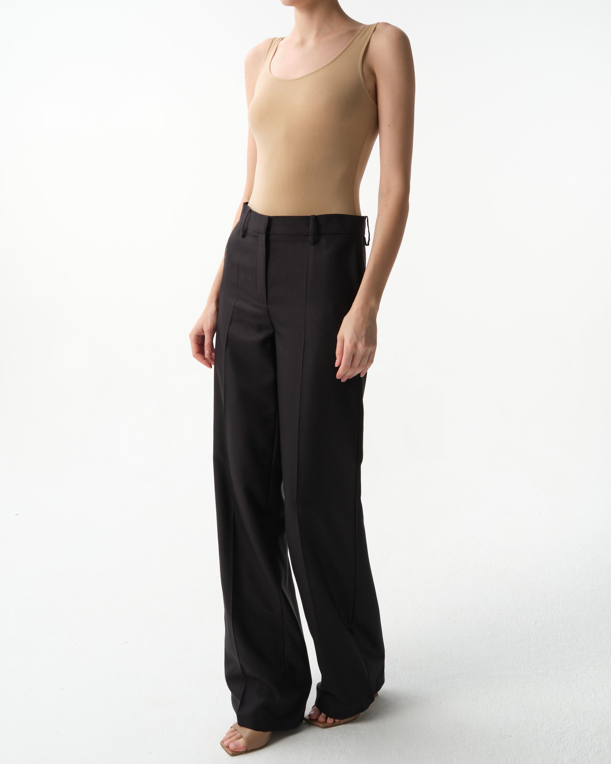 Stretch-Cupro Bodysuit