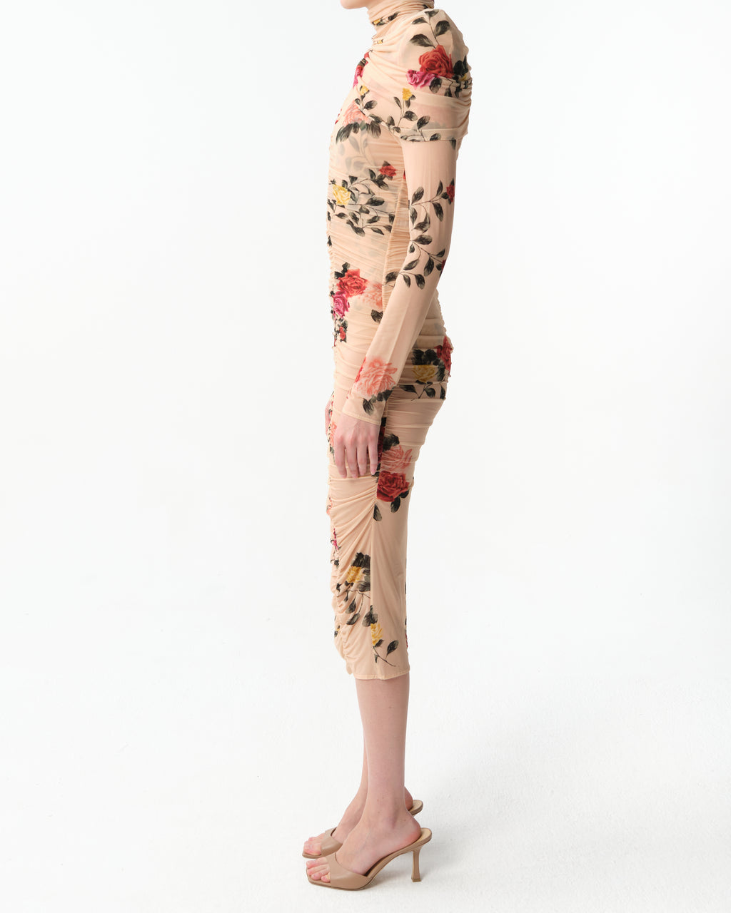 Floral Print Midi Dress