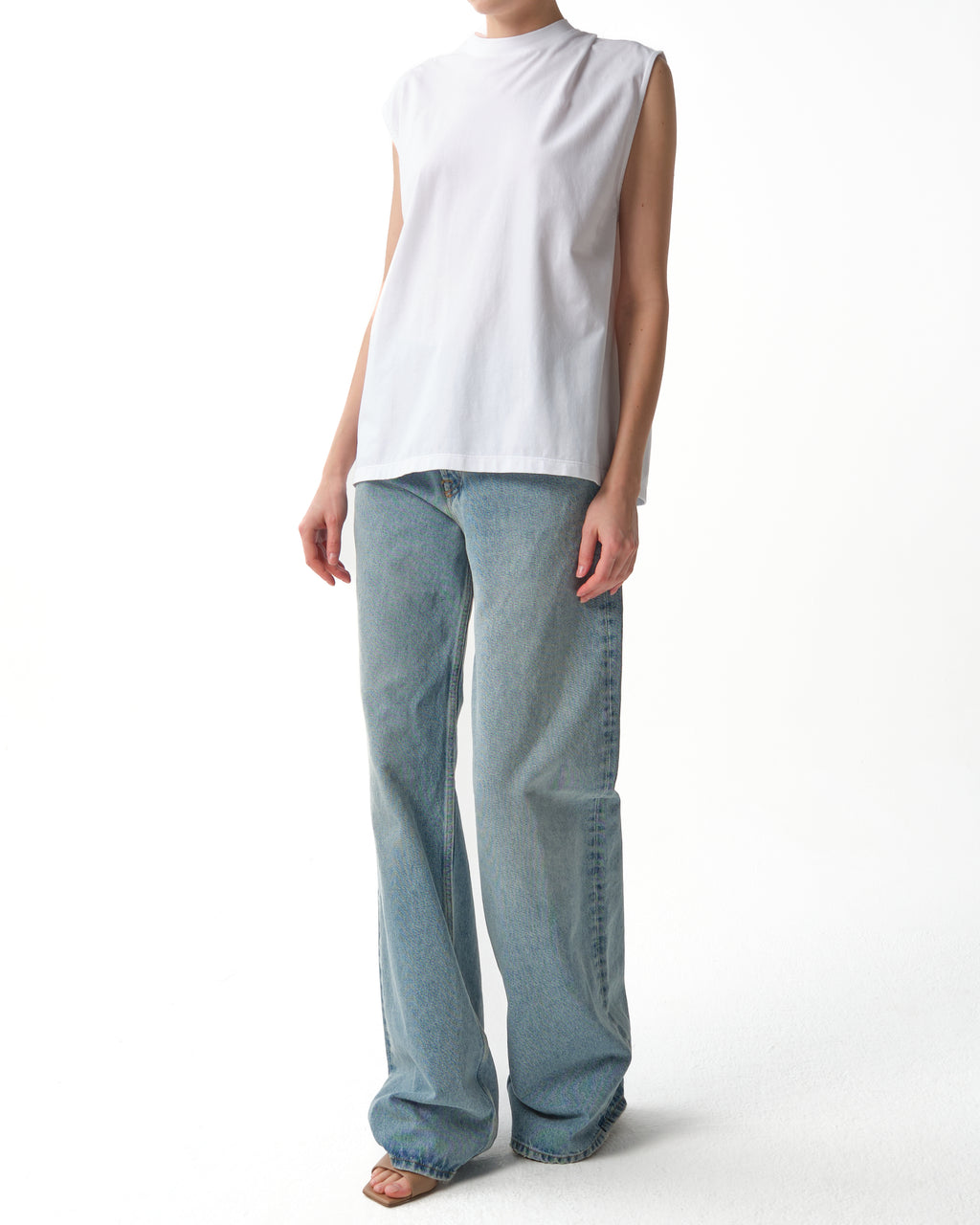 Matteo Stretch-Cotton Tank