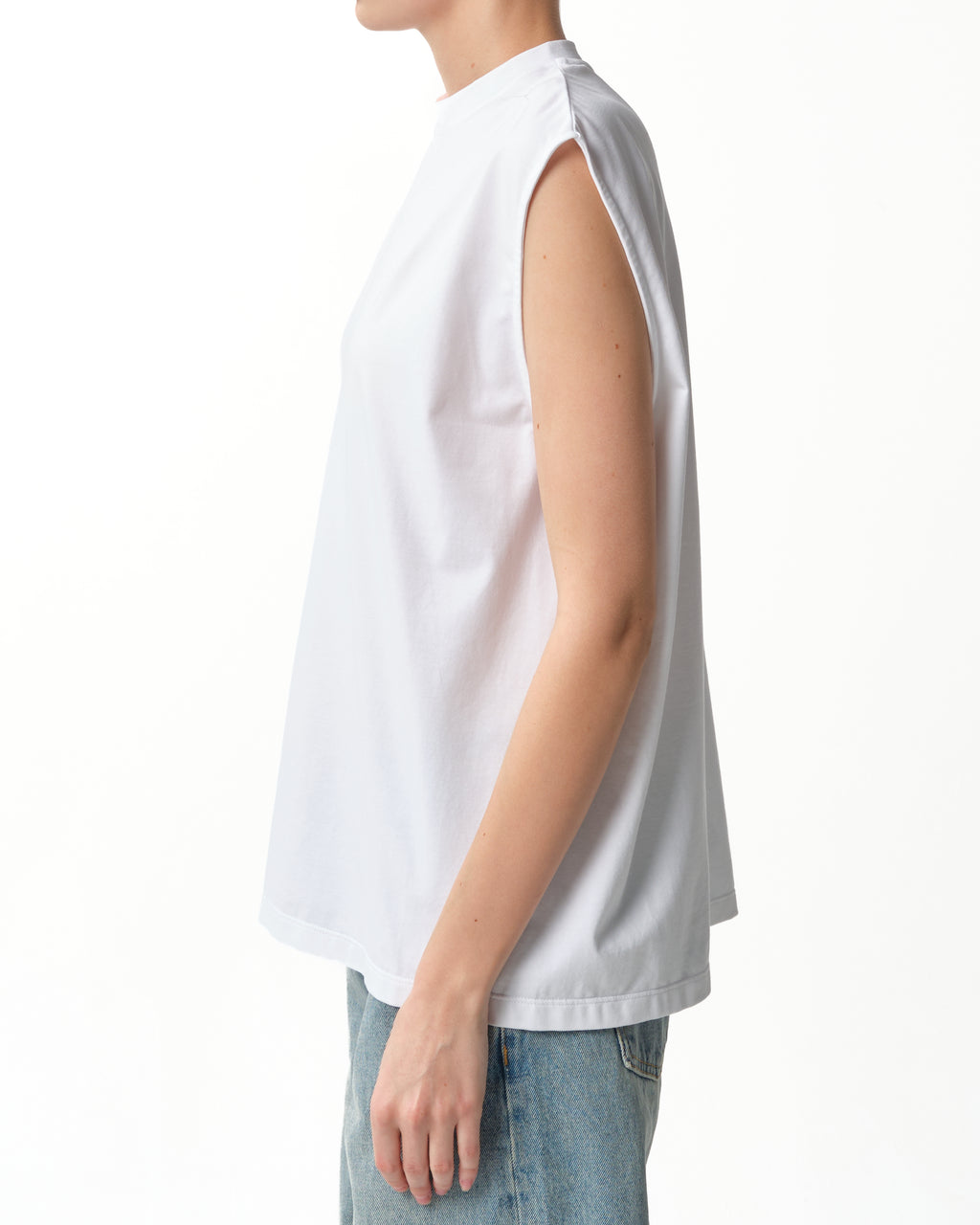 Matteo Stretch-Cotton Tank