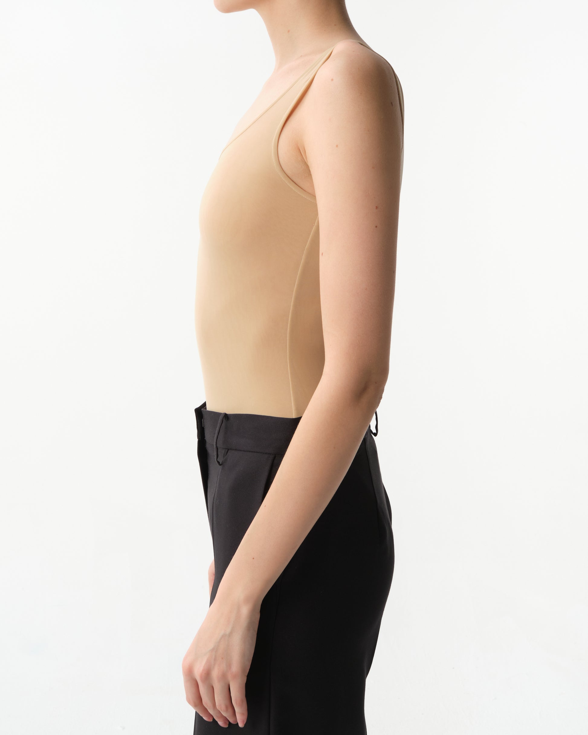 Stretch-Cupro Bodysuit