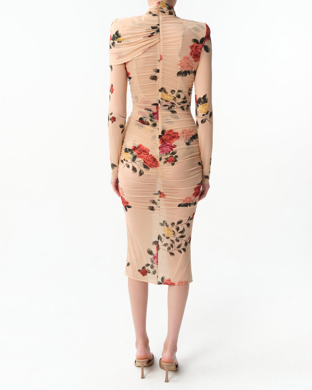 Floral Print Midi Dress