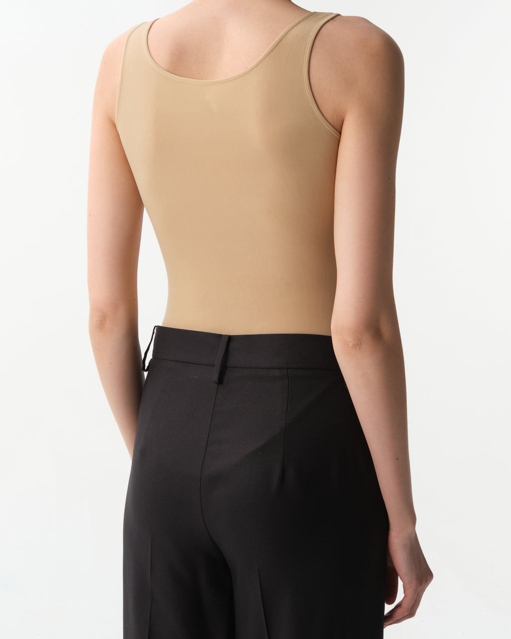 Stretch-Cupro Bodysuit