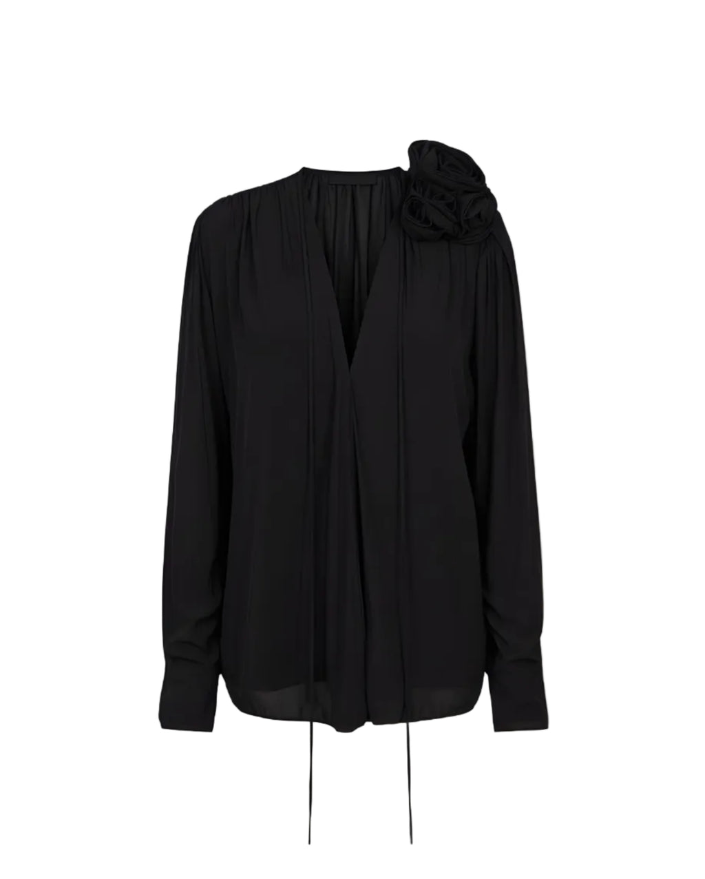 Classic Flower Blouse in Jersey