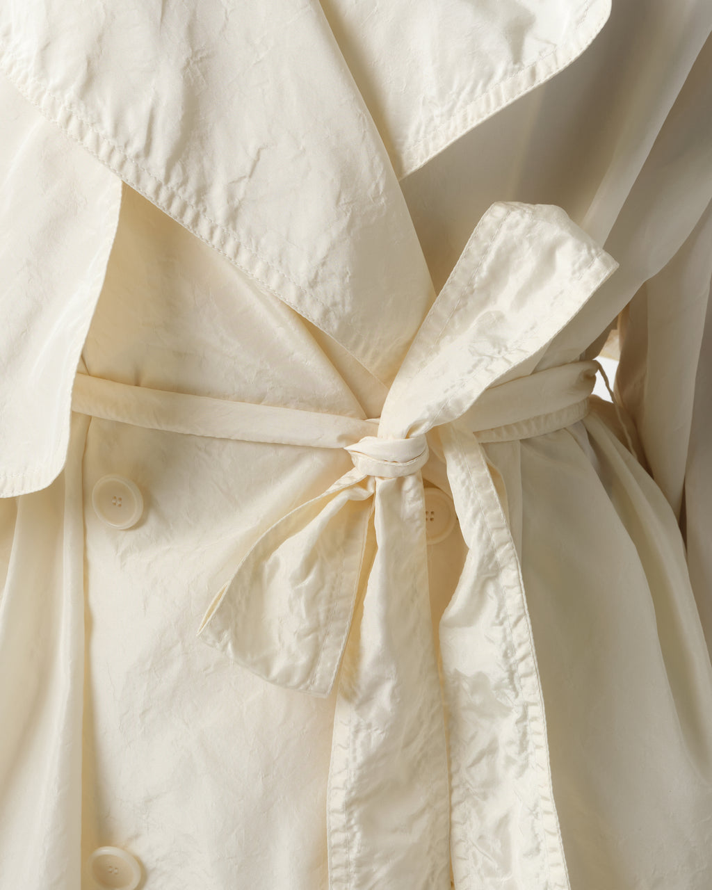 Silk Trench Coat