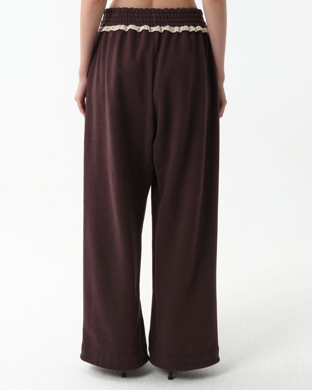 Lace-Detail Sweatpants