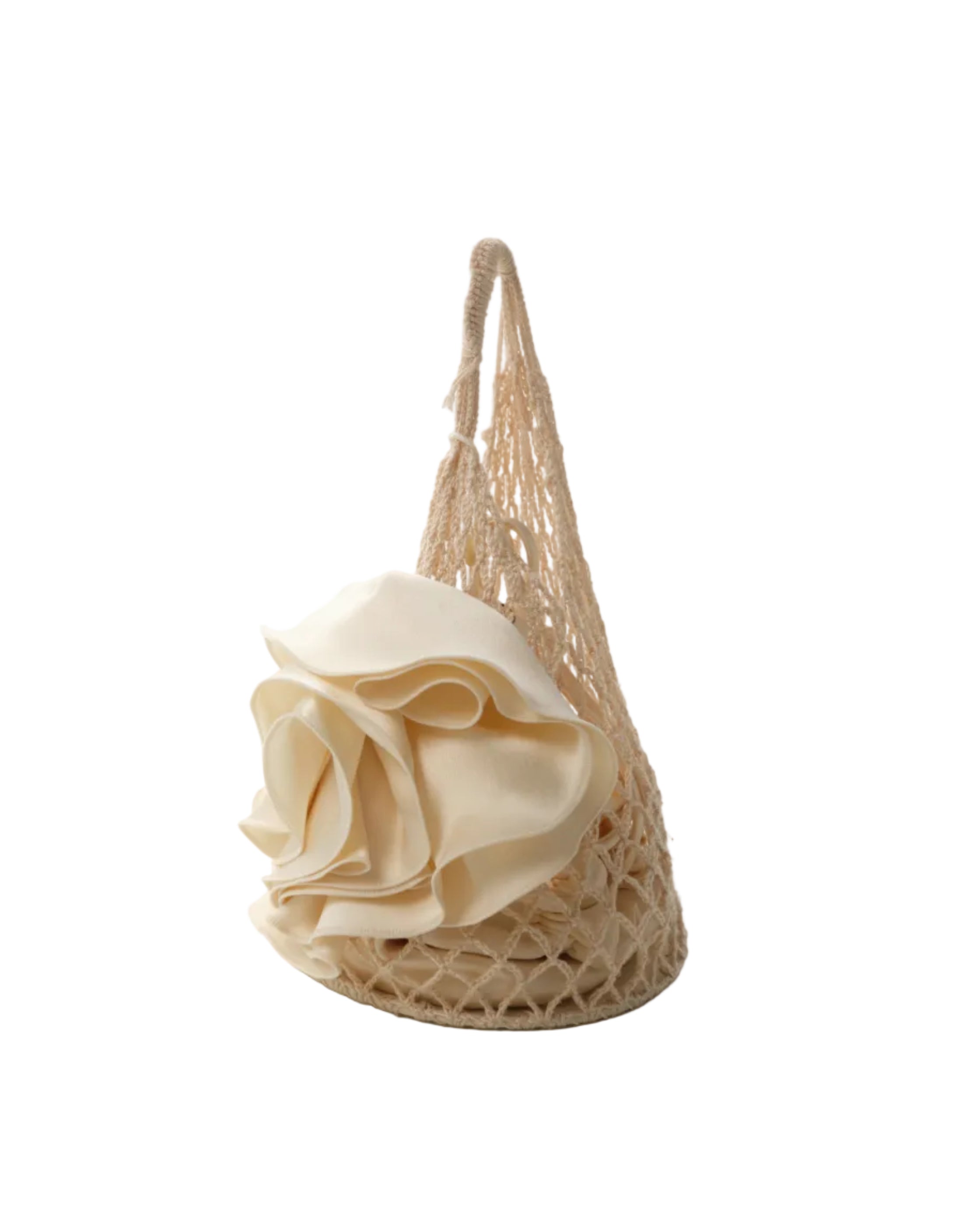 Devana Floral-Appliqué Mini Bag