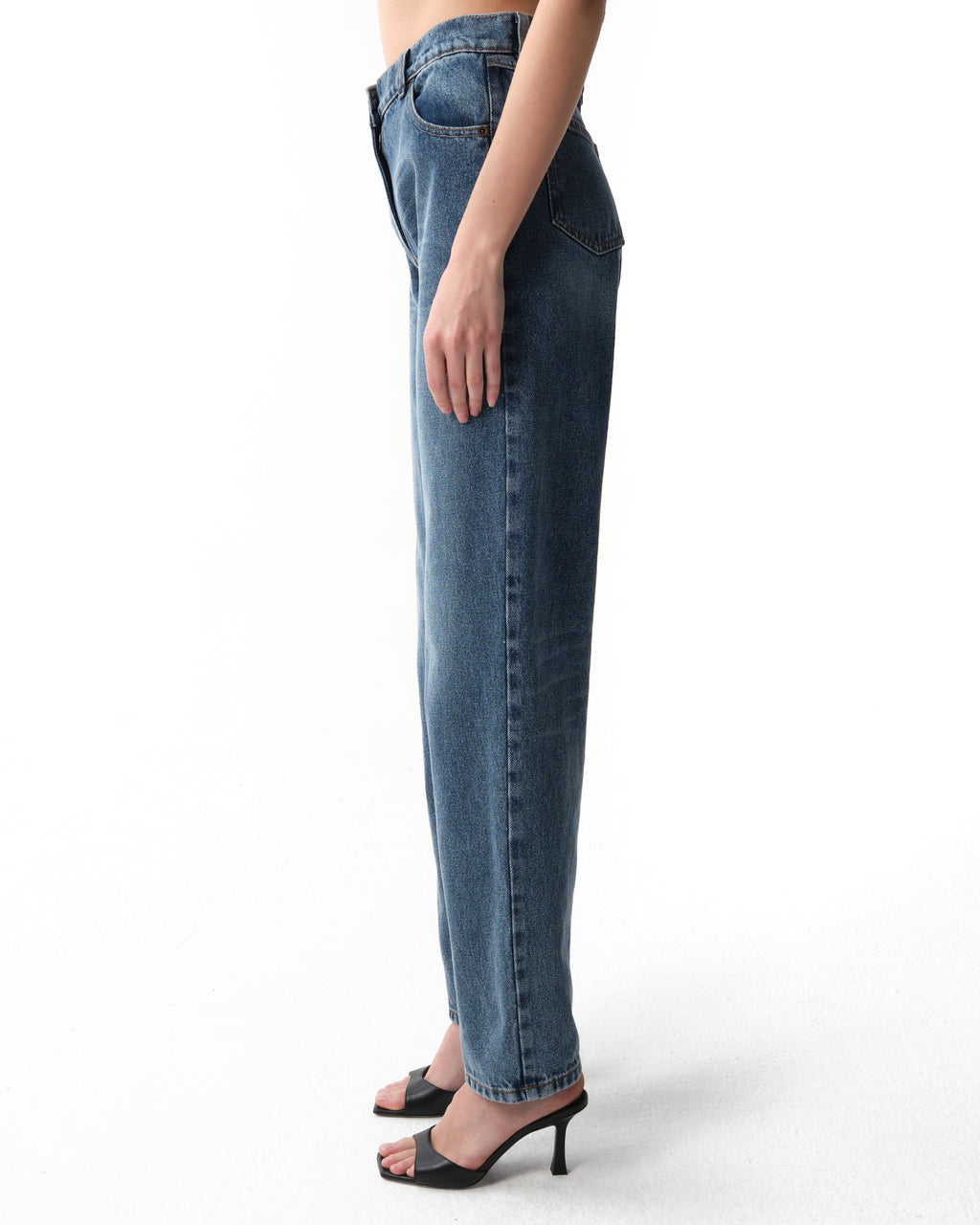 Low Waist Straight Leg Denim