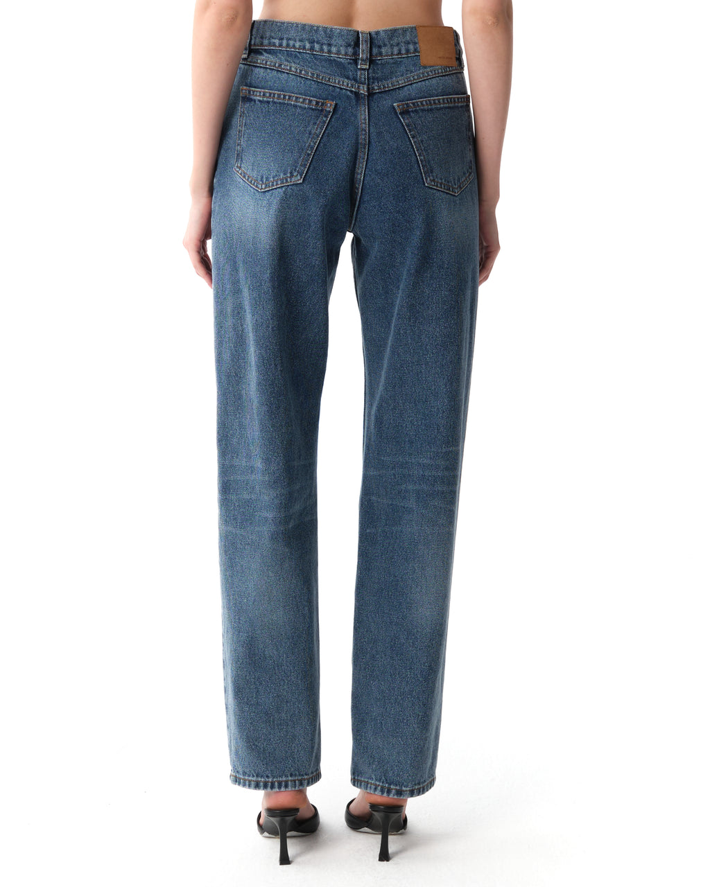 Low Waist Straight Leg Denim