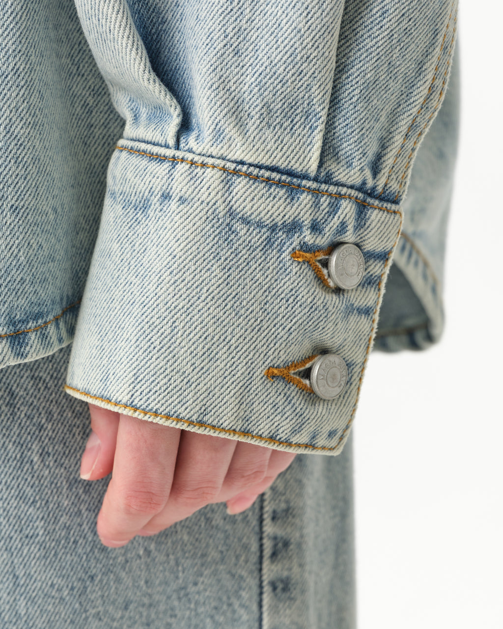 Blue Oversized Denim Shirt