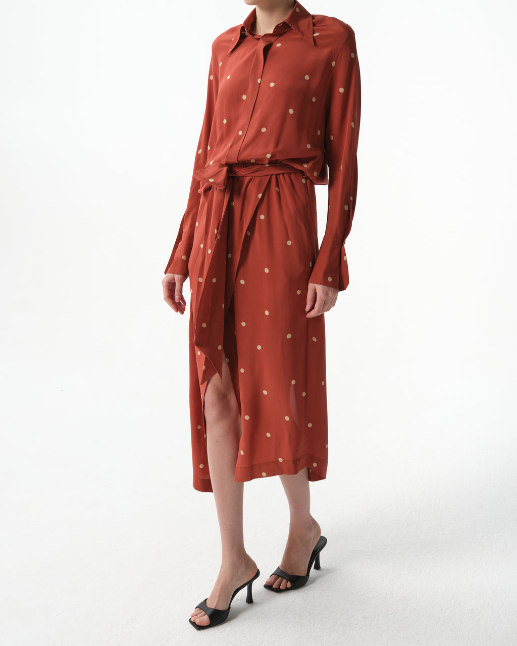 Gambling Polka-Dot Dress