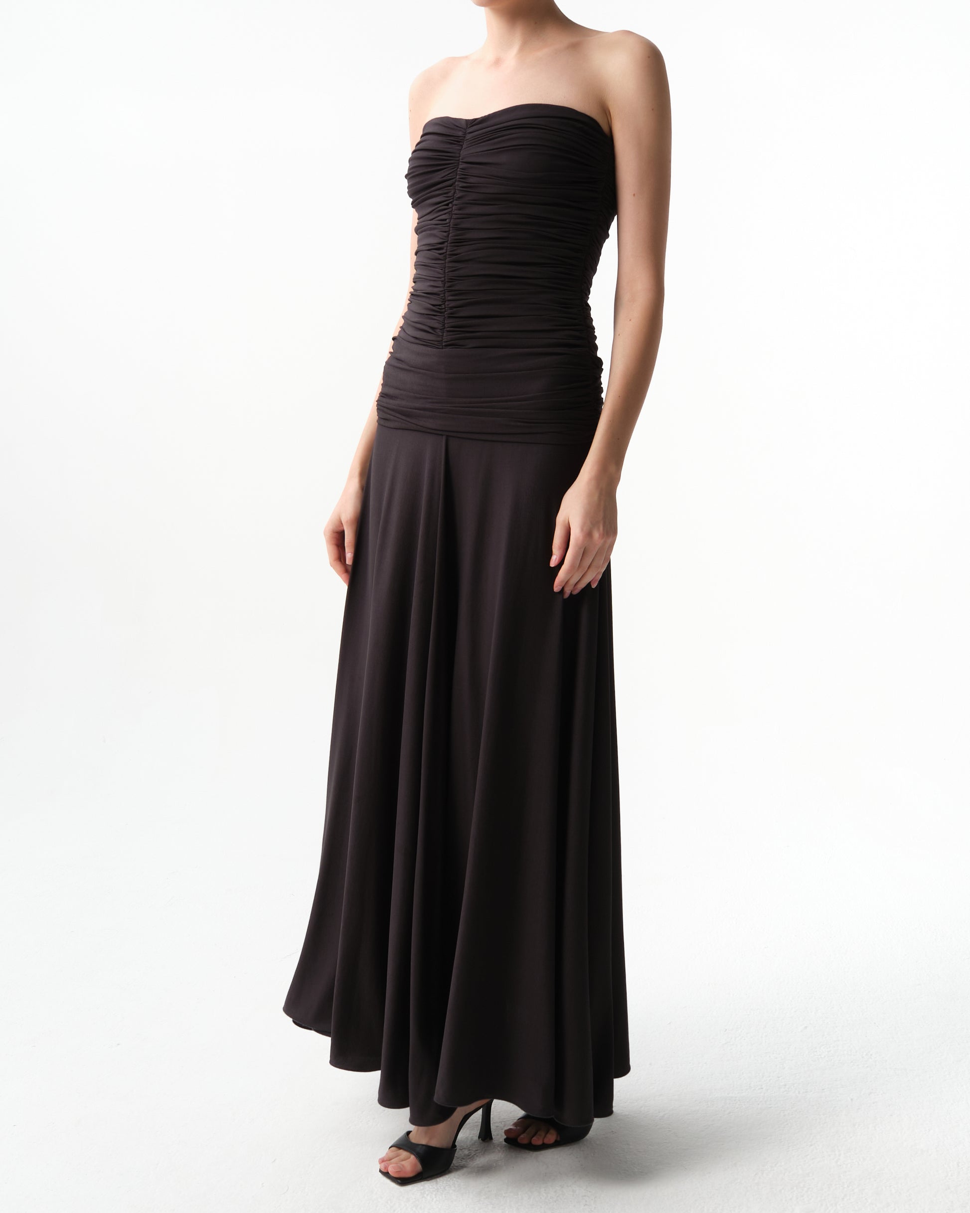 Ruched Maxi Dress
