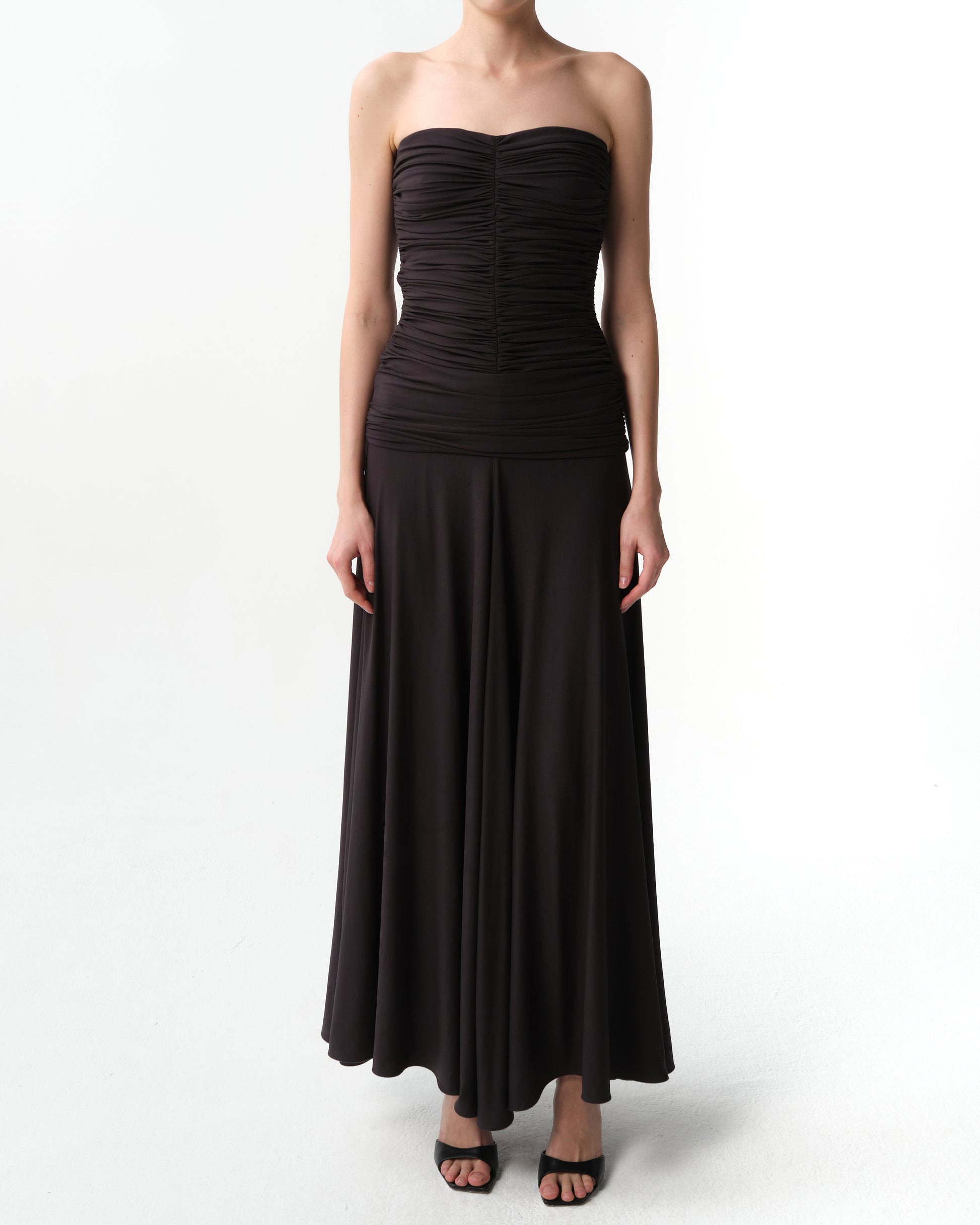 Ruched Maxi Dress