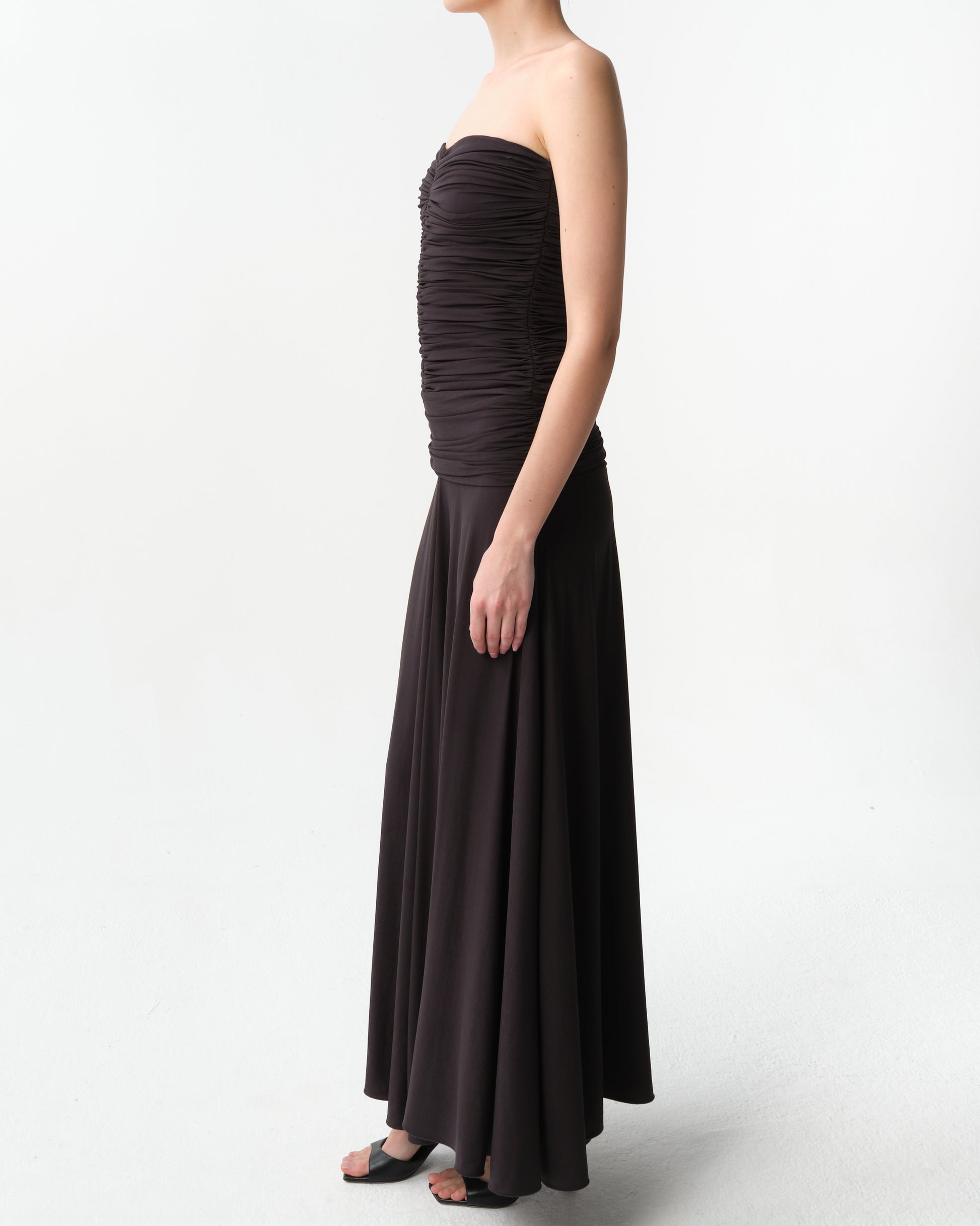 Ruched Maxi Dress