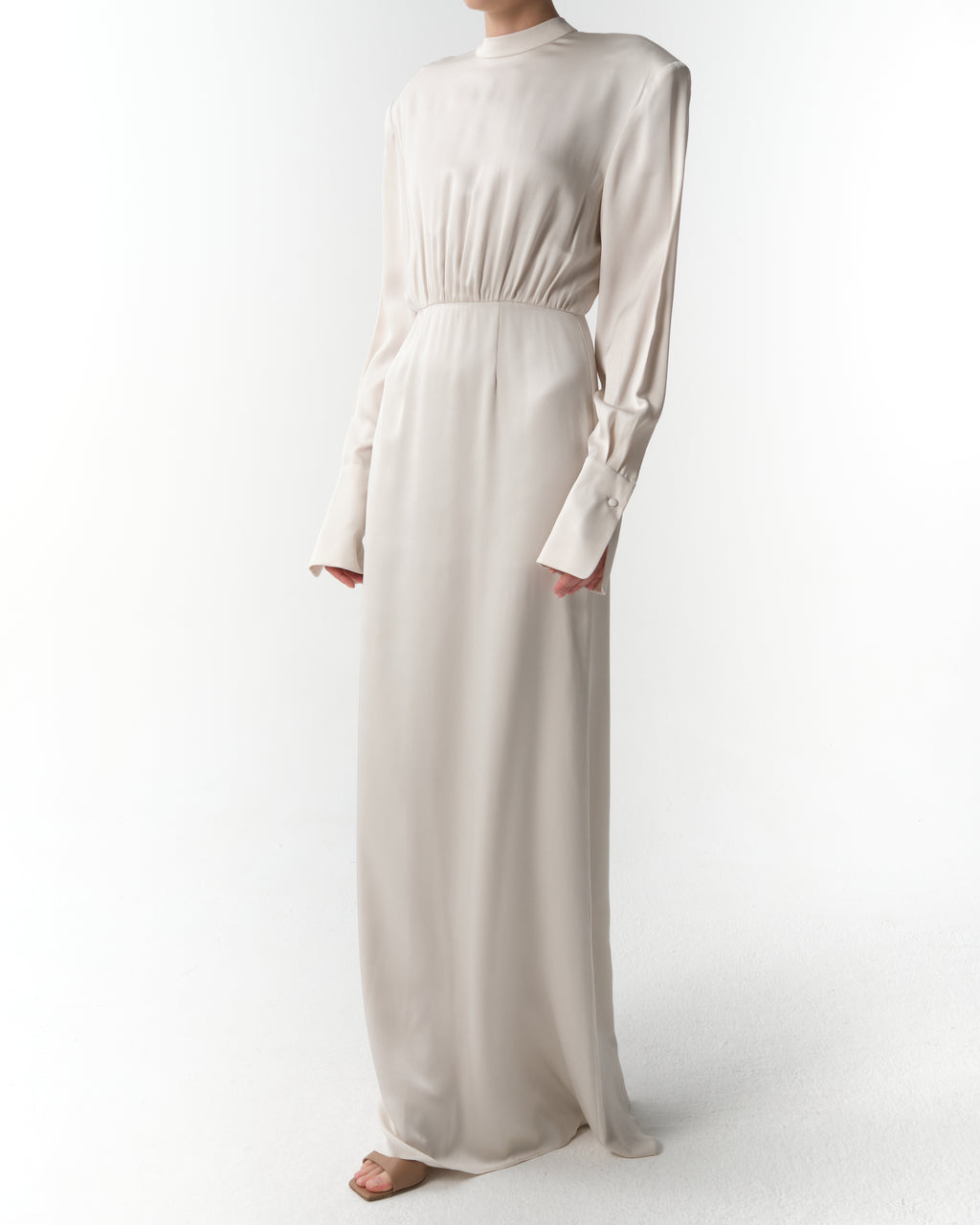 Silk-Satin Gown