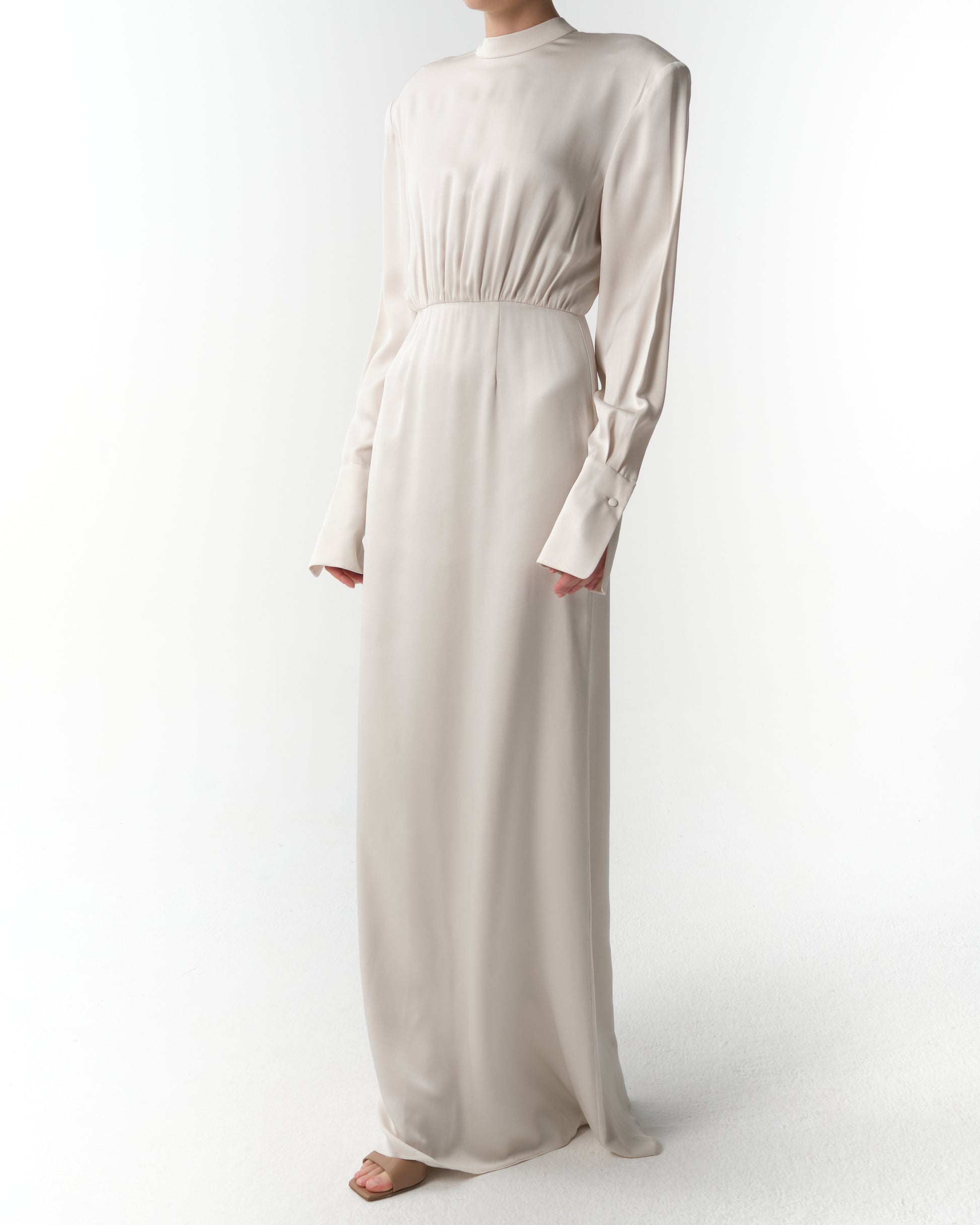Silk-Satin Gown