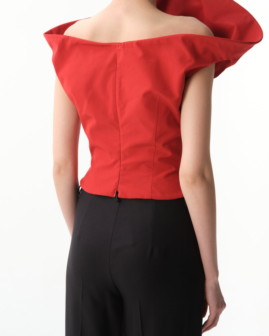 Asymmetric Sculptural Top