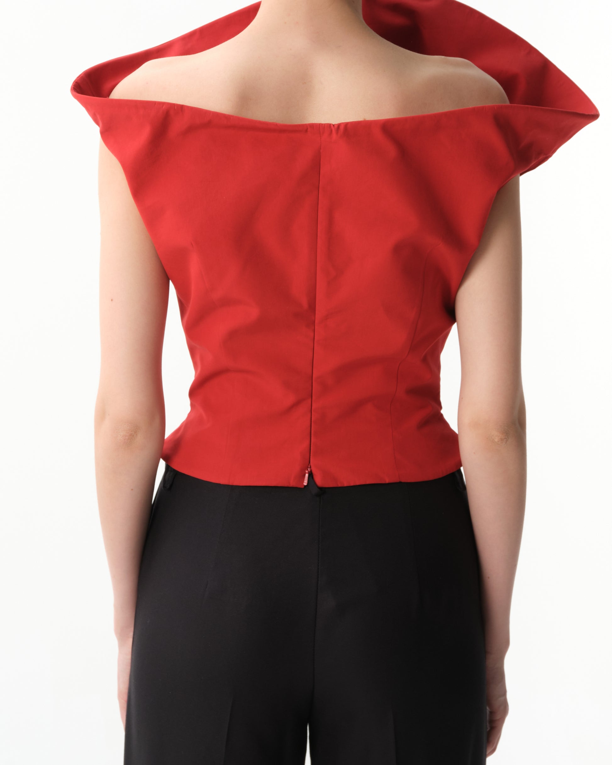 Asymmetric Sculptural Top