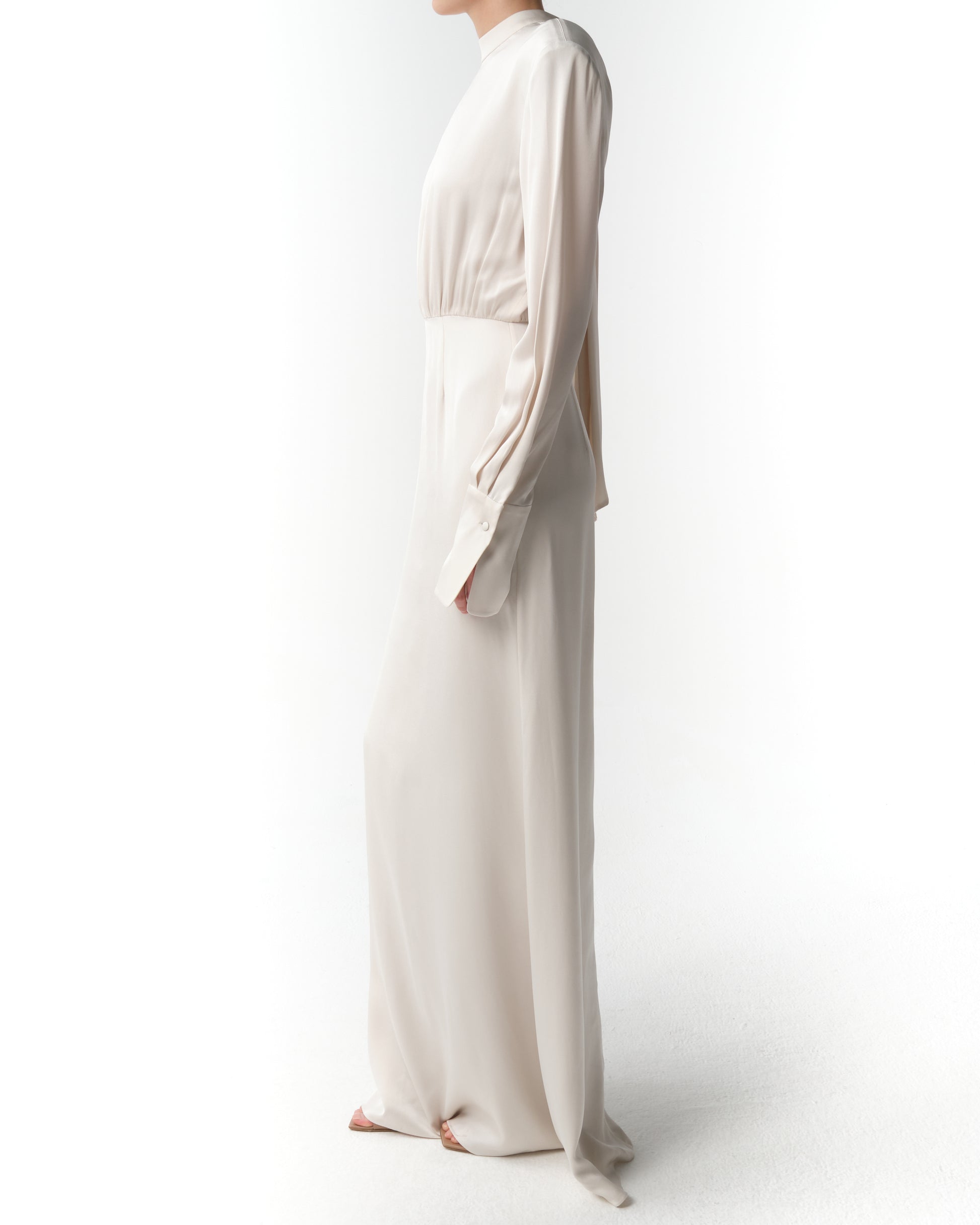 Silk-Satin Gown