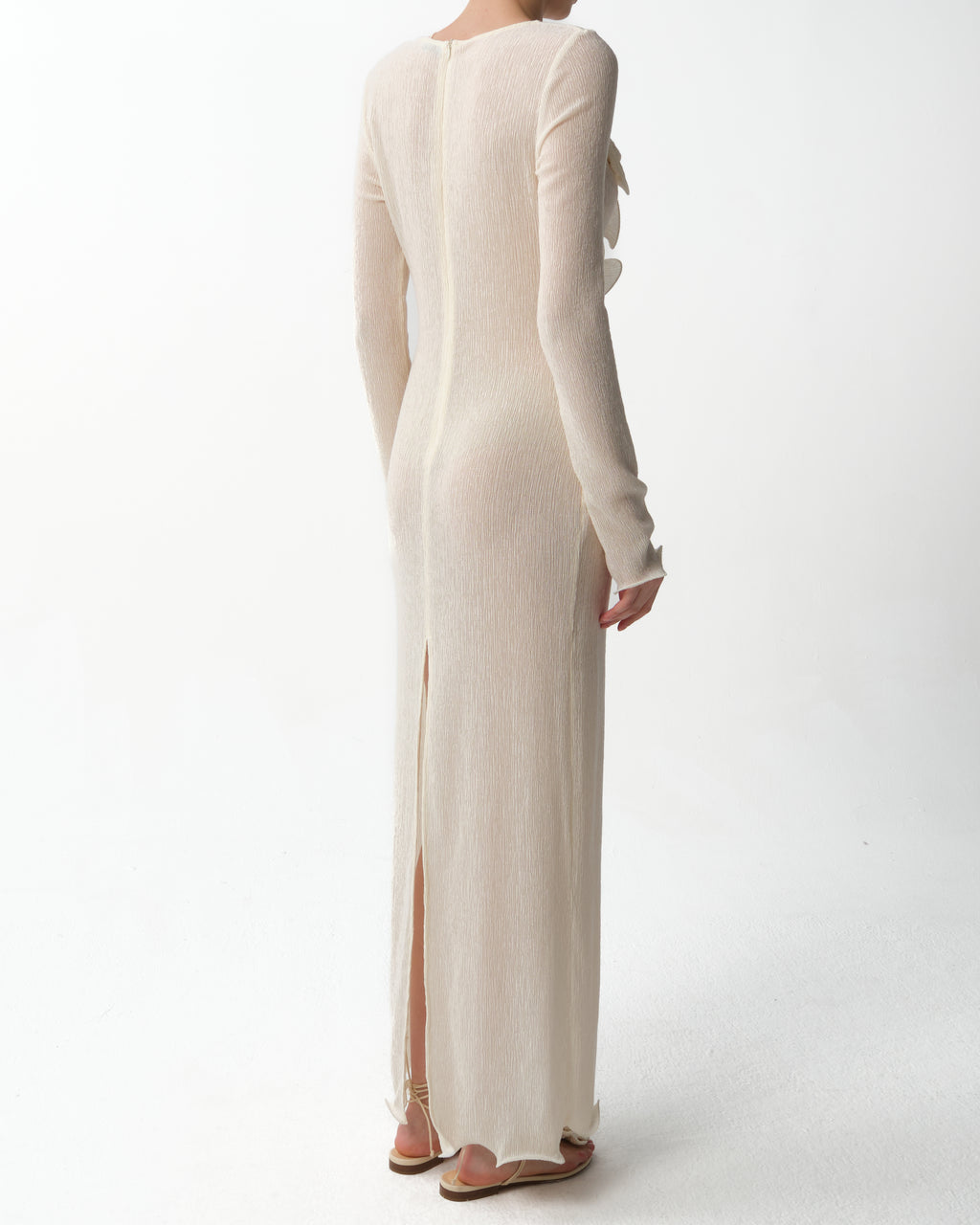 Beach Maxi Dress in Crepe