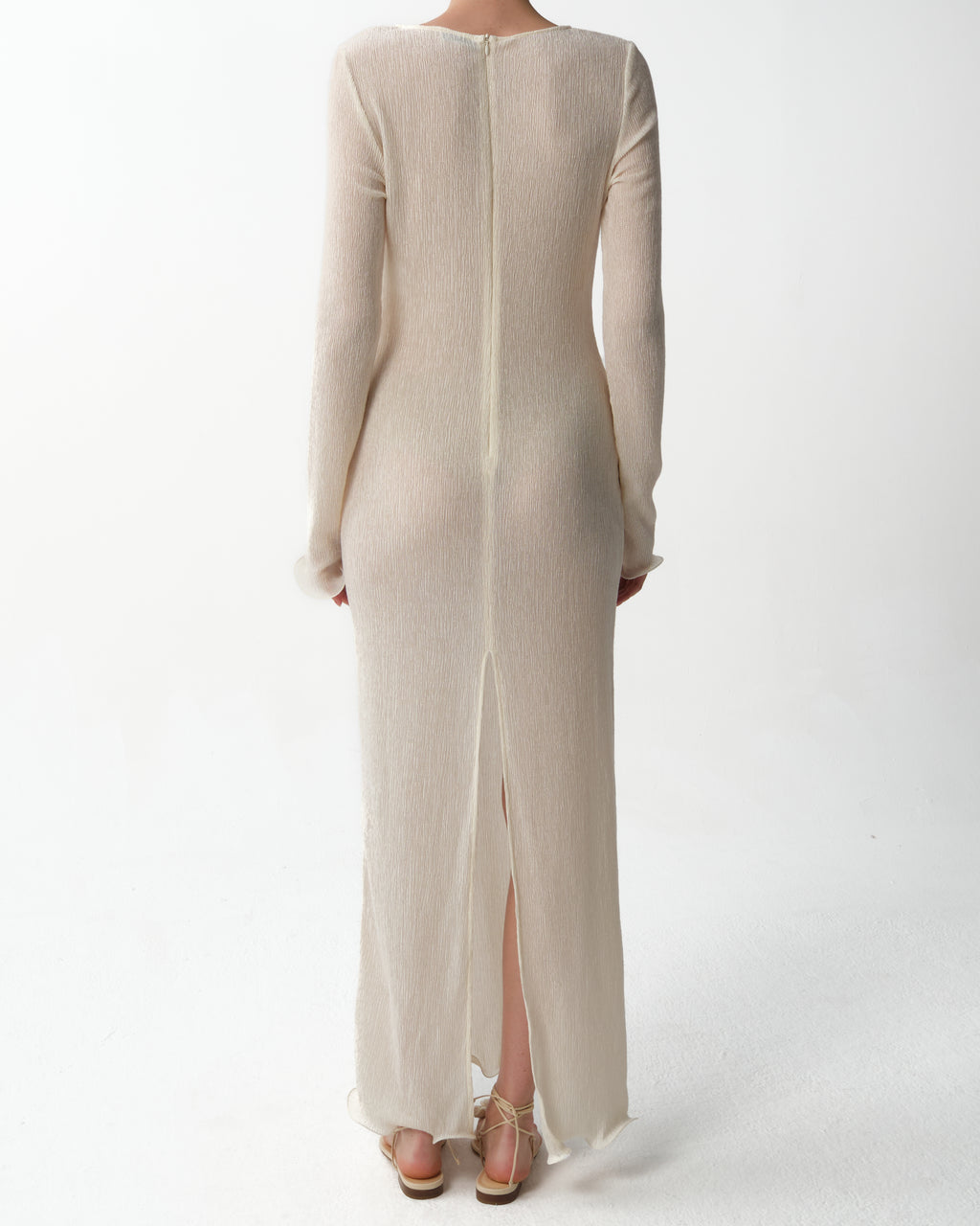 Beach Maxi Dress in Crepe