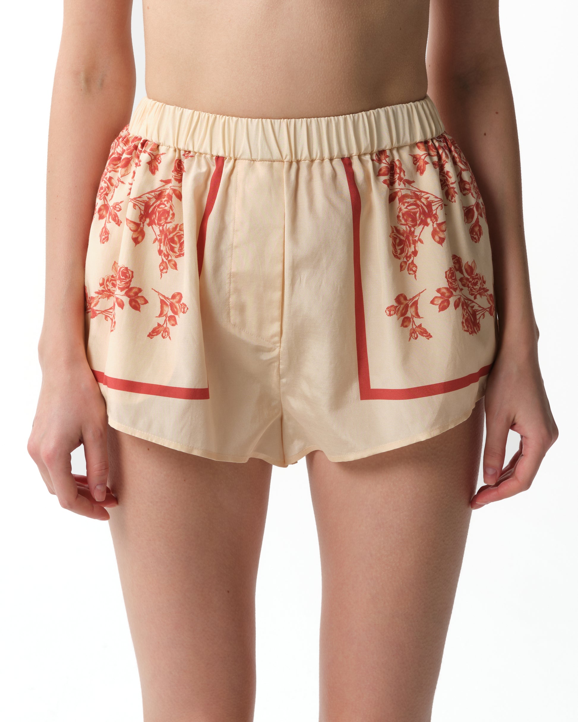 Floral-Print Shorts