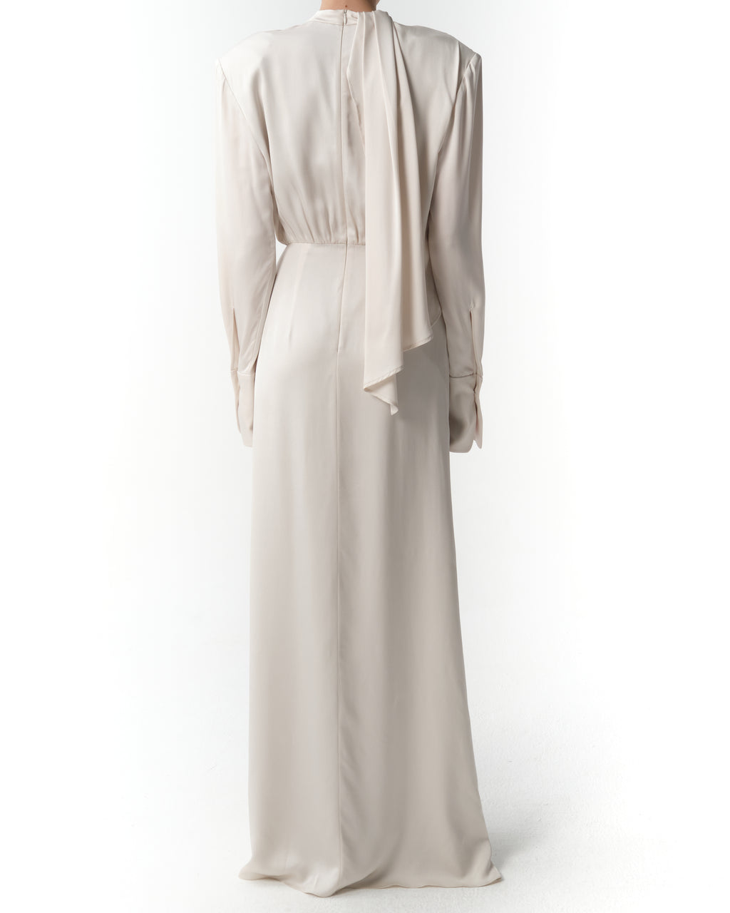 Silk-Satin Gown