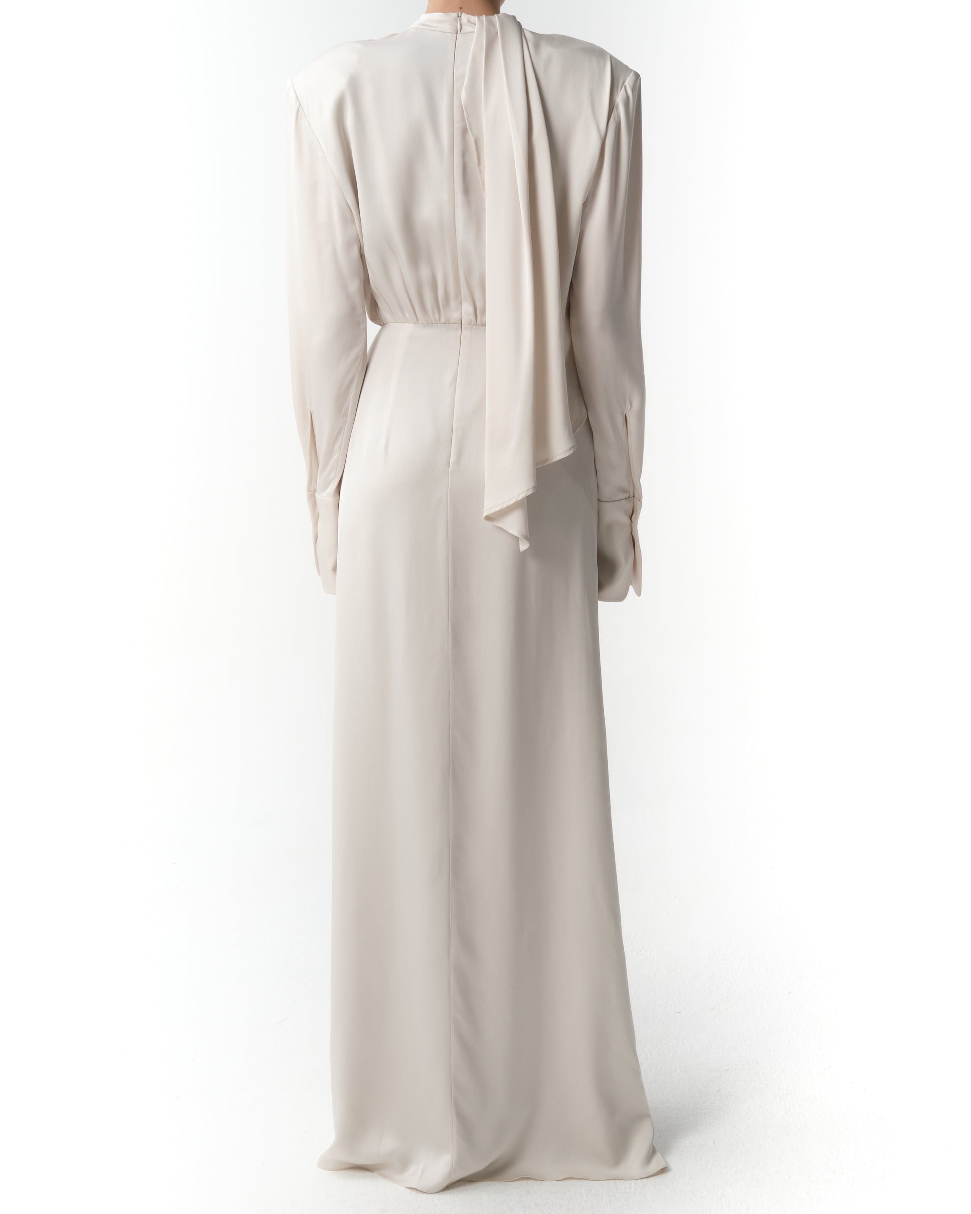 Silk-Satin Gown