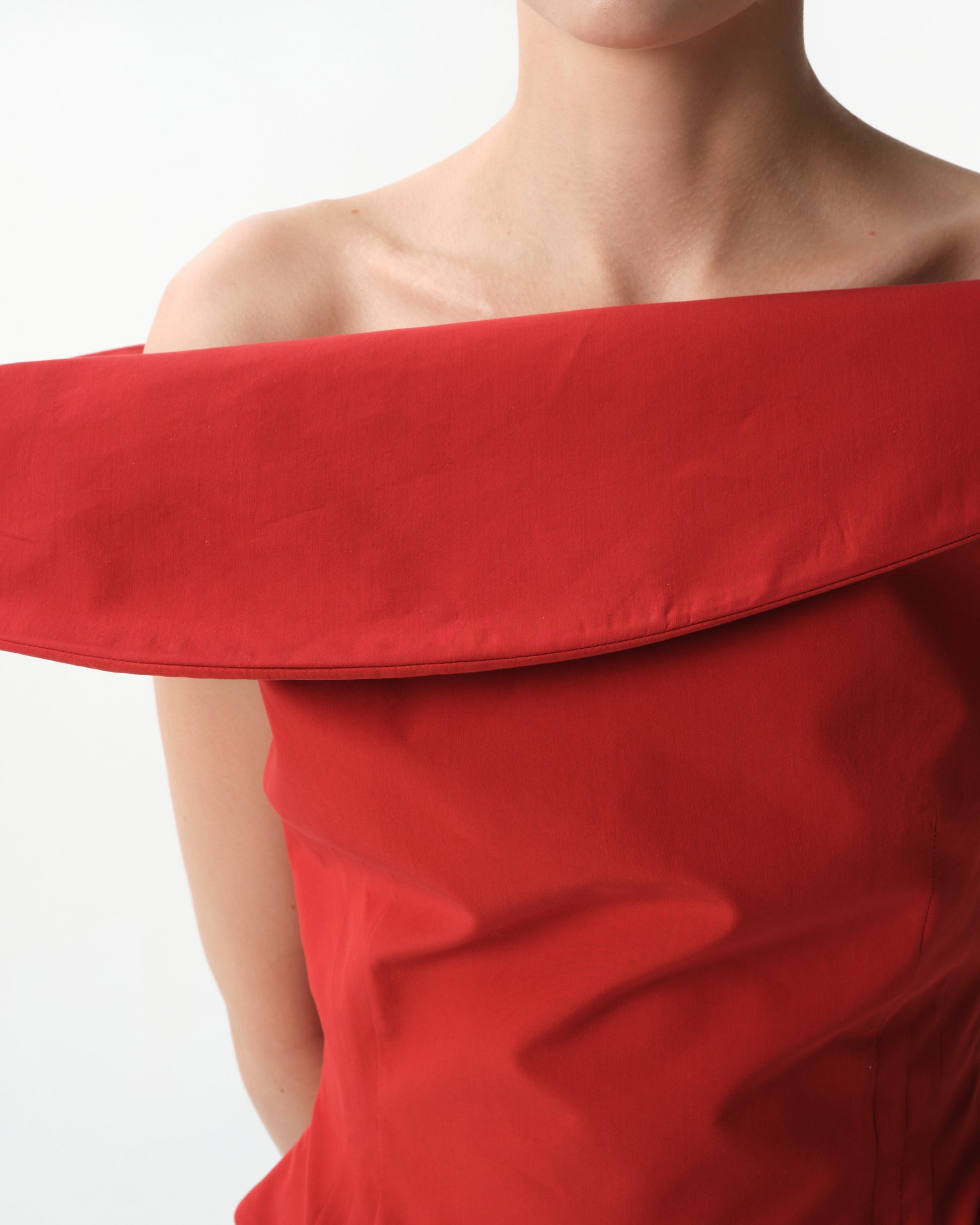 Asymmetric Sculptural Top