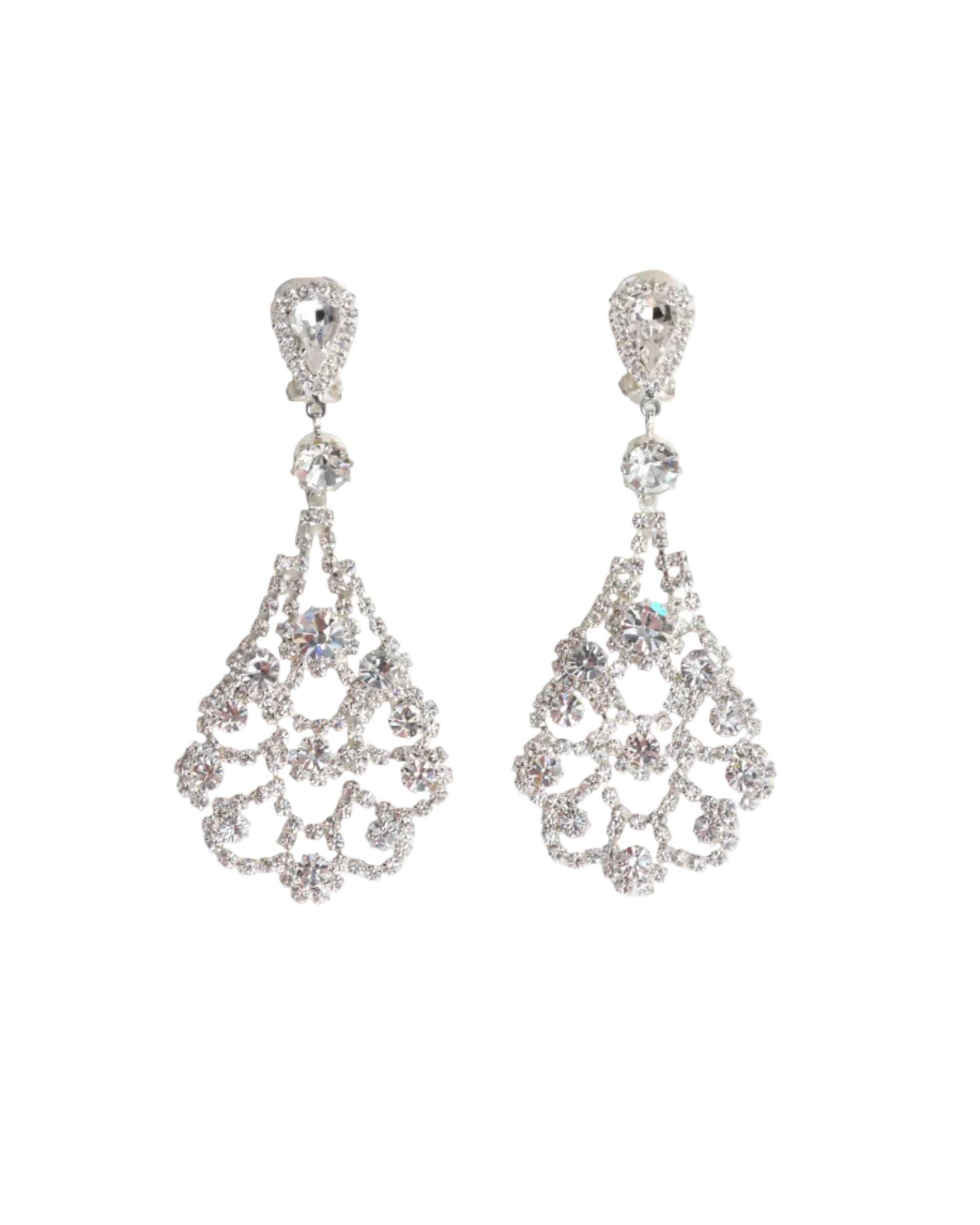 Radiant Cascade Drop Earrings