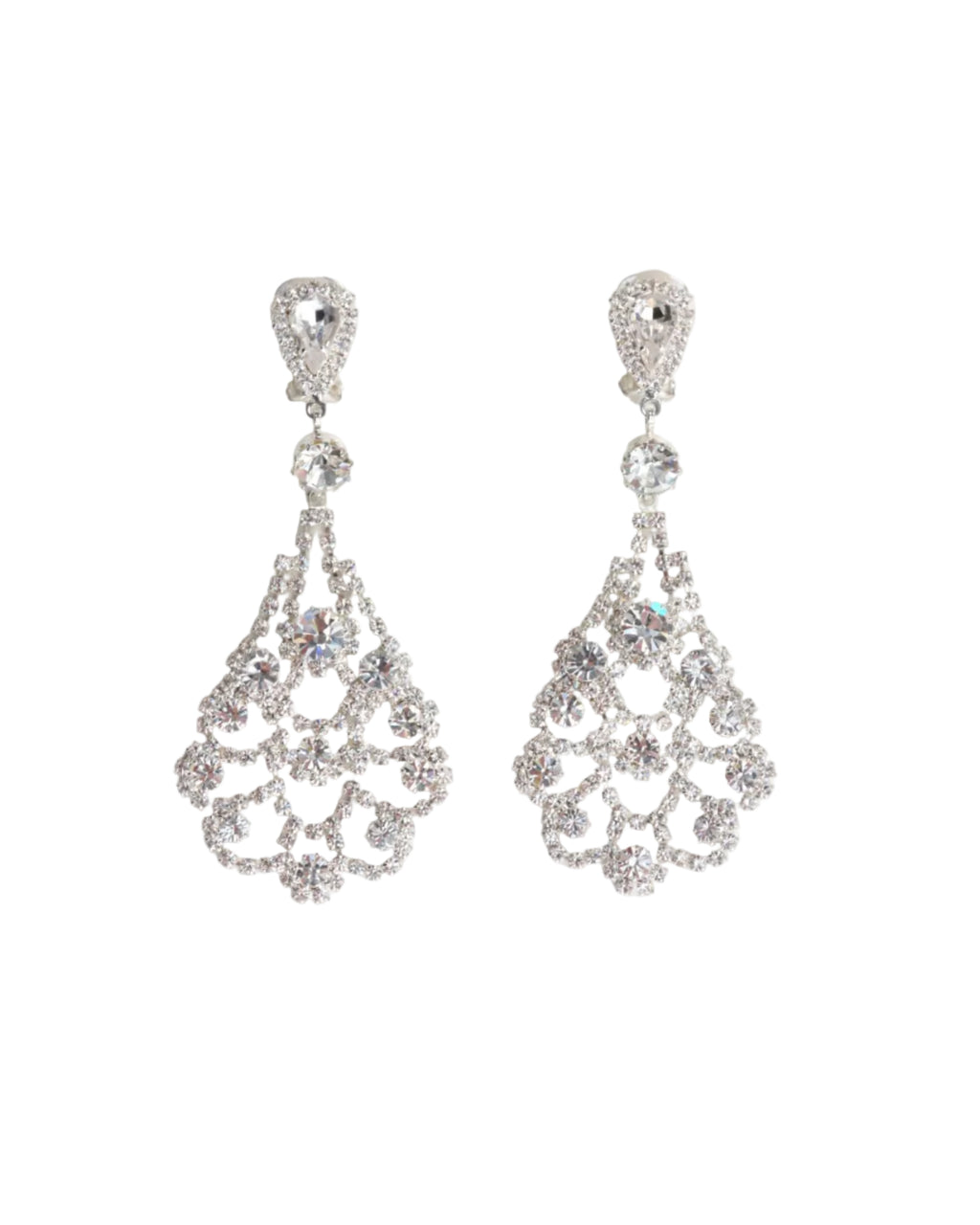 Radiant Cascade Drop Earrings