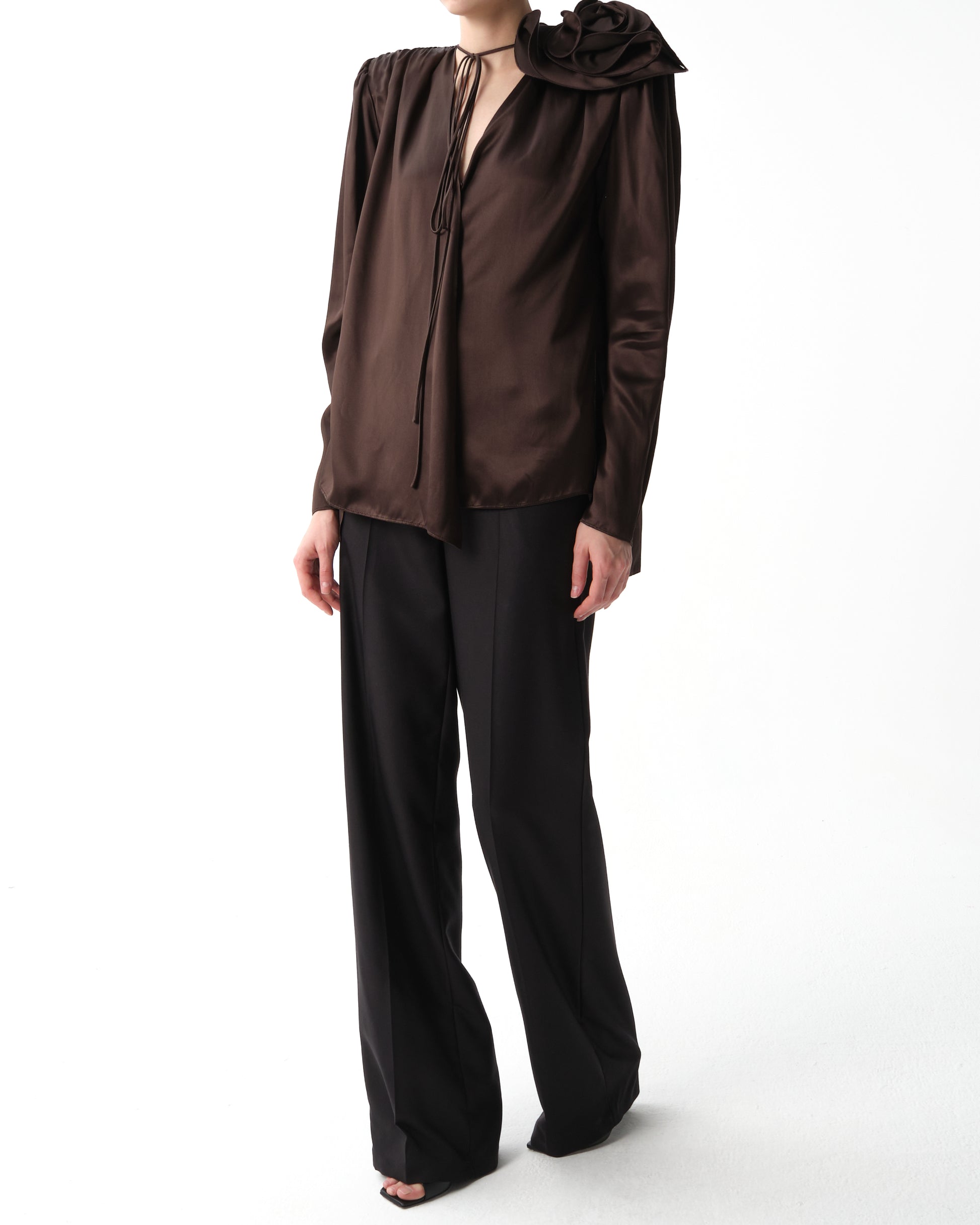 Flower-Detailing Top