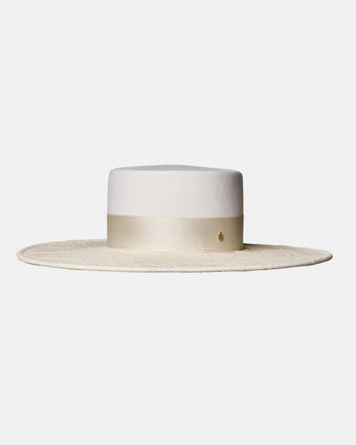 Lana Glitter Tulle Hat
